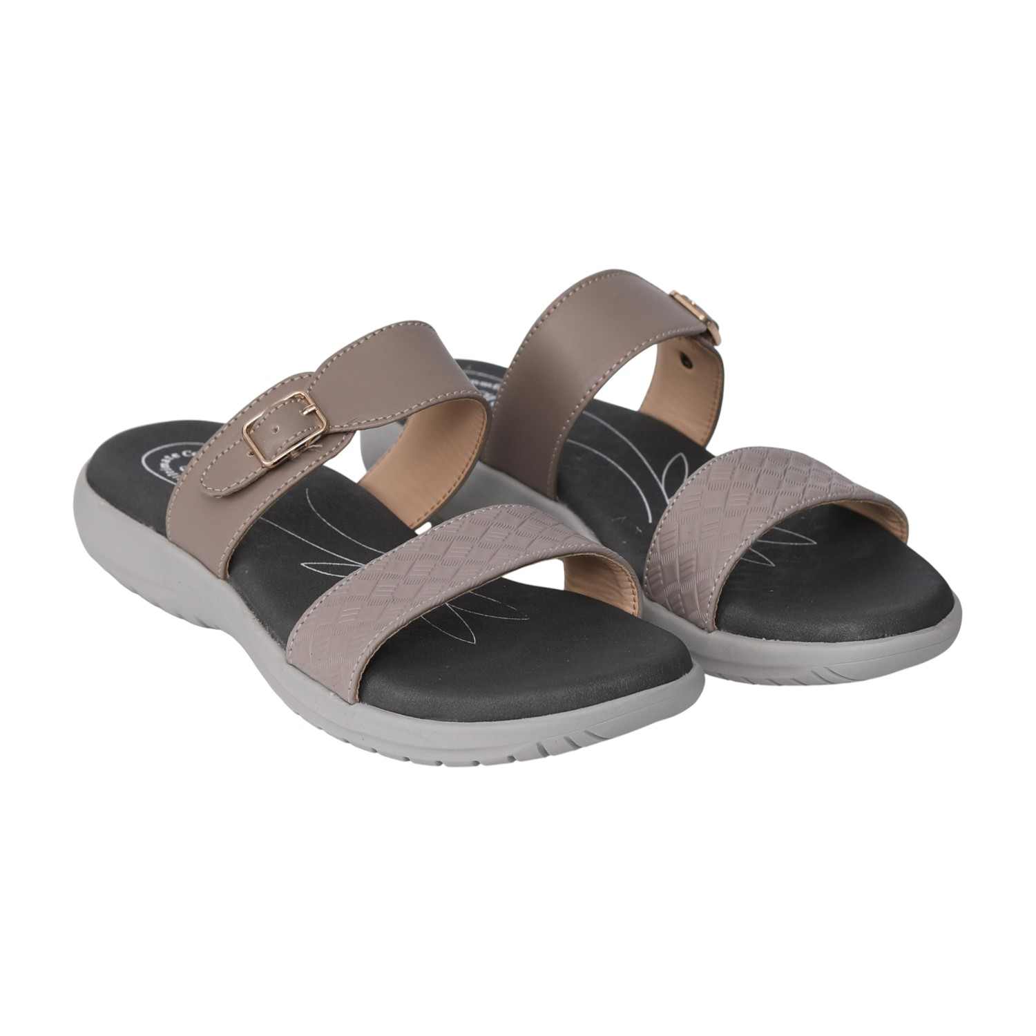 Women's Slate Shine Slide Sandals
