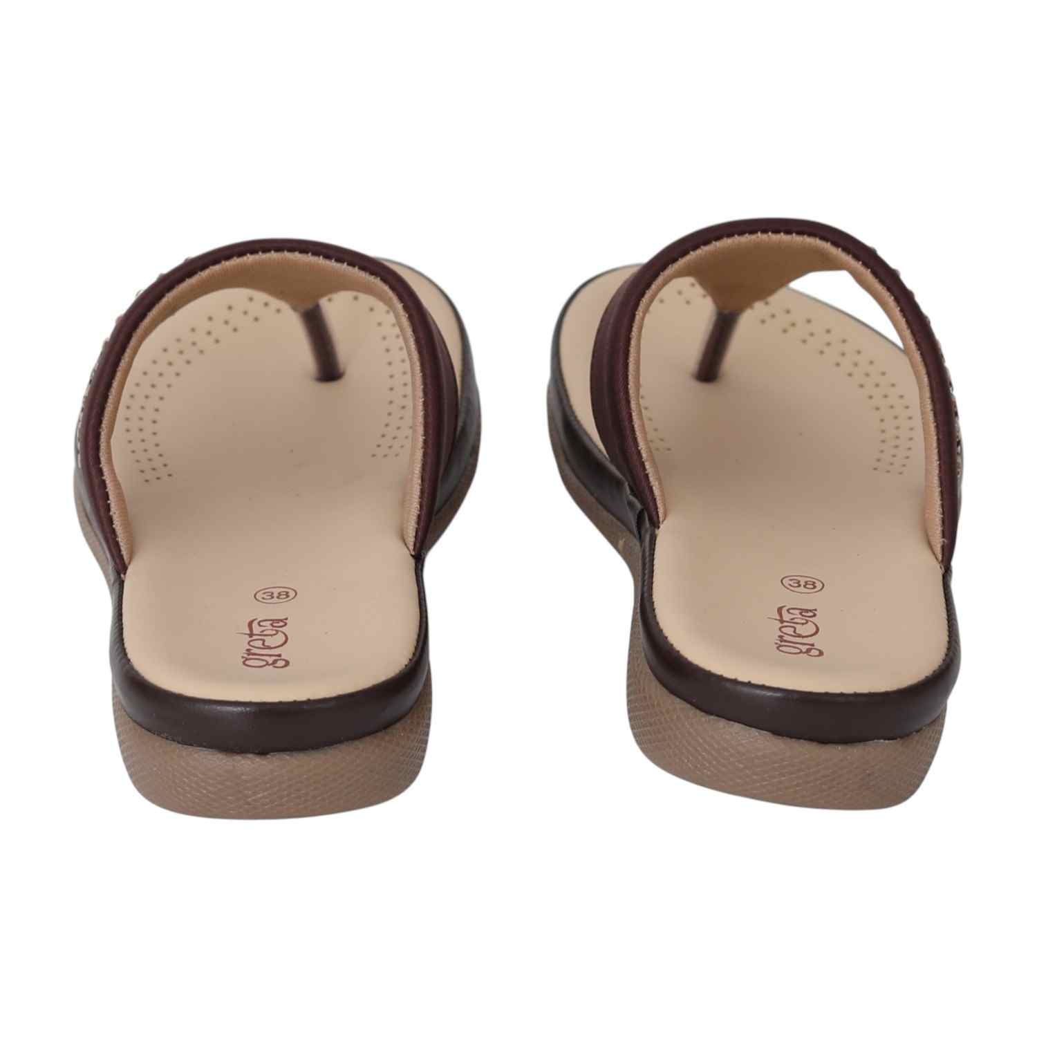 Women Mocha Gleam Comfort Sandals