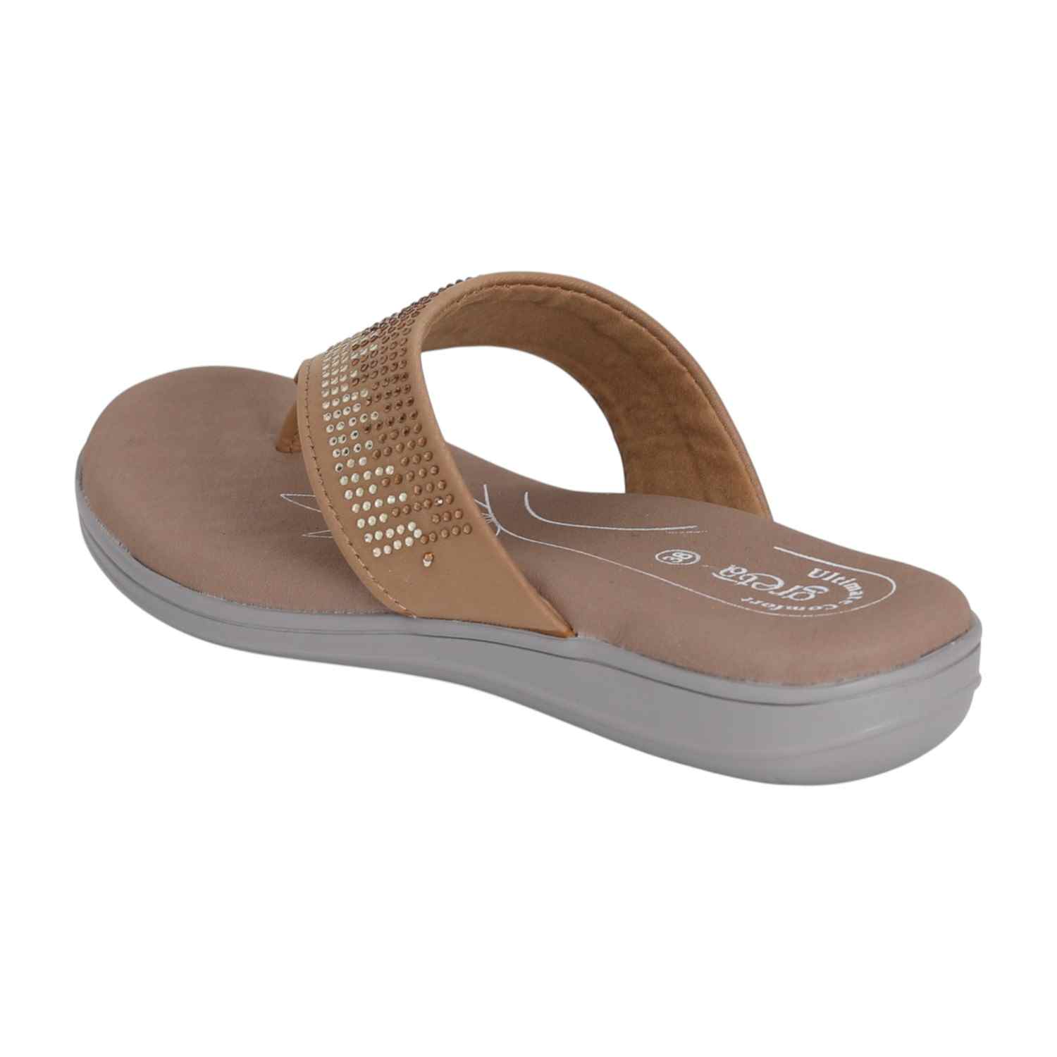 Women Beige Radiance Wedge Sandals