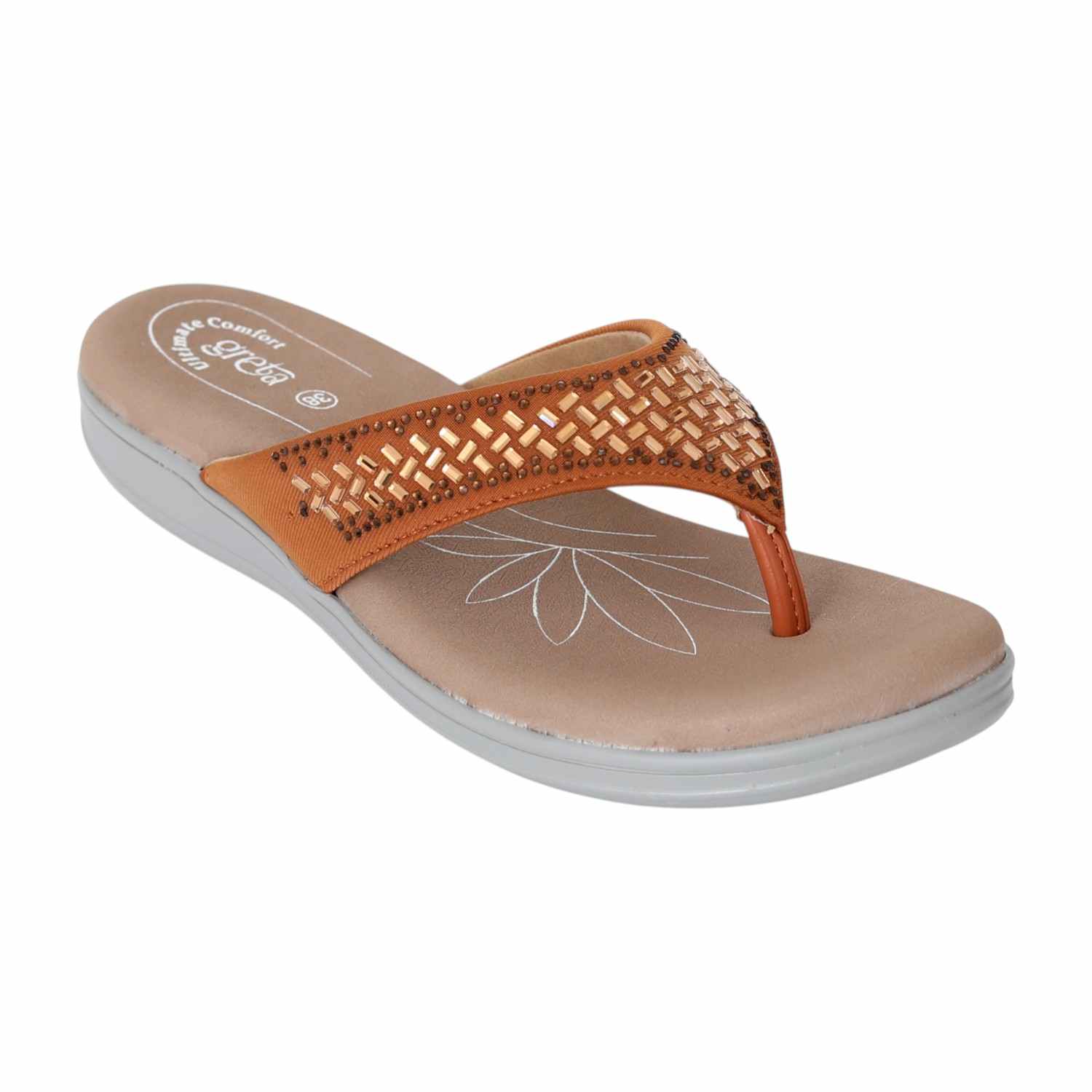 Women's Caramel Glow Comfort Thongs