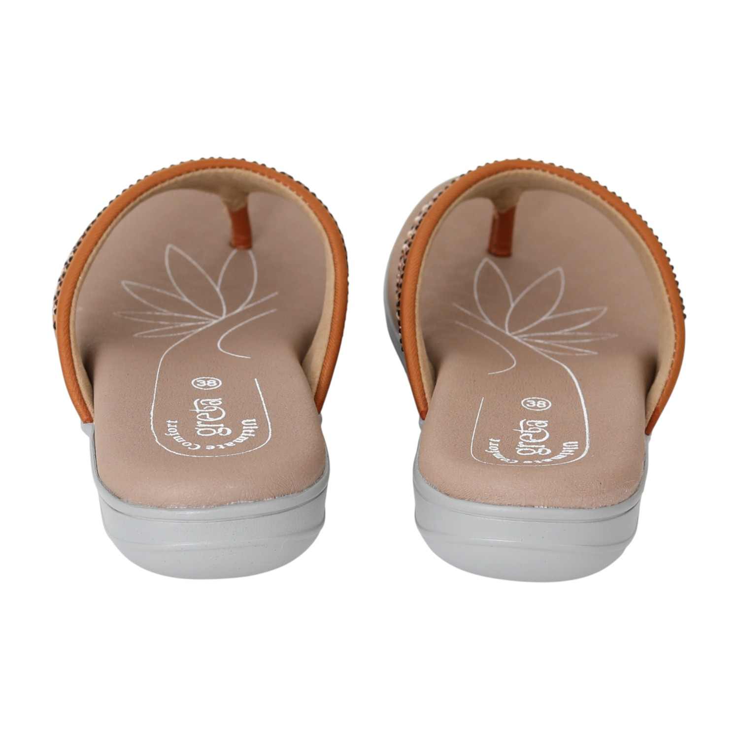 Women's Caramel Glow Comfort Thongs