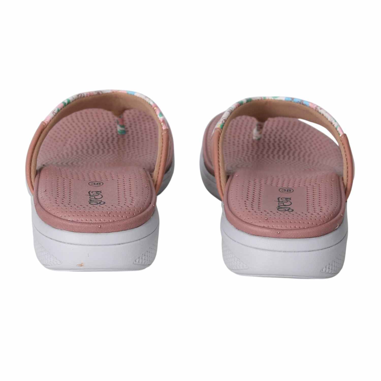 Women Floral Print Comfort Flip-Flop Sandals