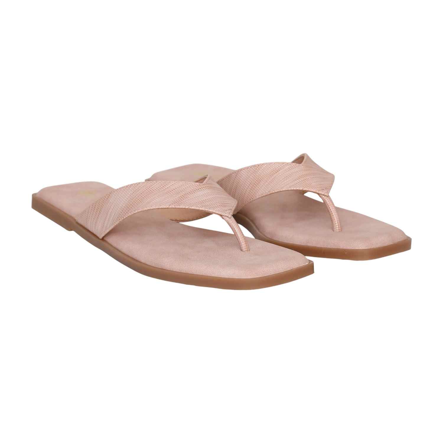 Women's Blush Tone Comfort Flats