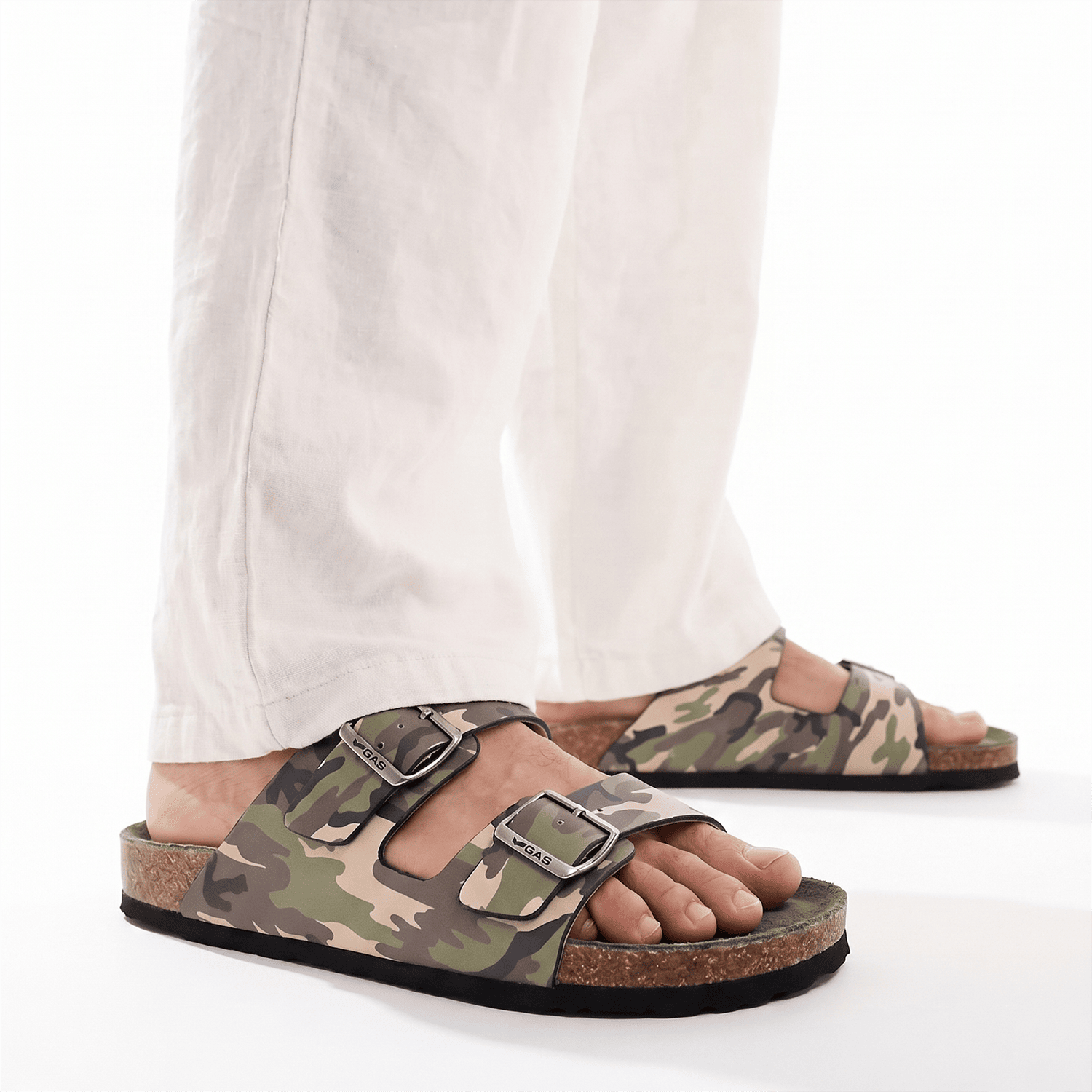 Men Olive Tosto Sandals