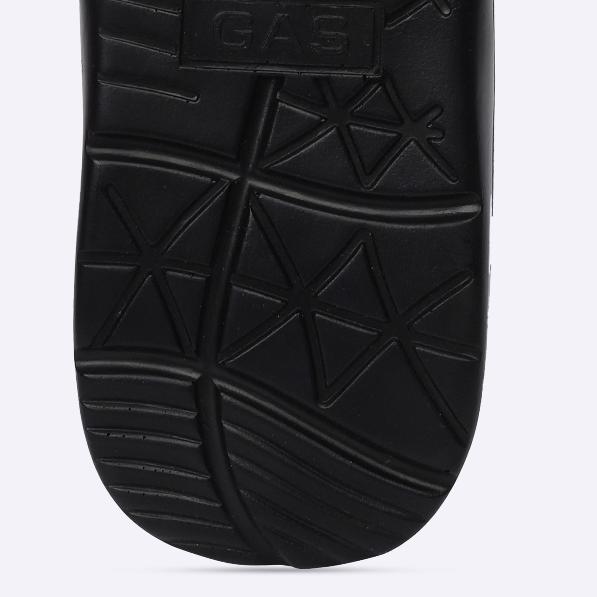 GAS | Men Brilliante Black Chappals|5