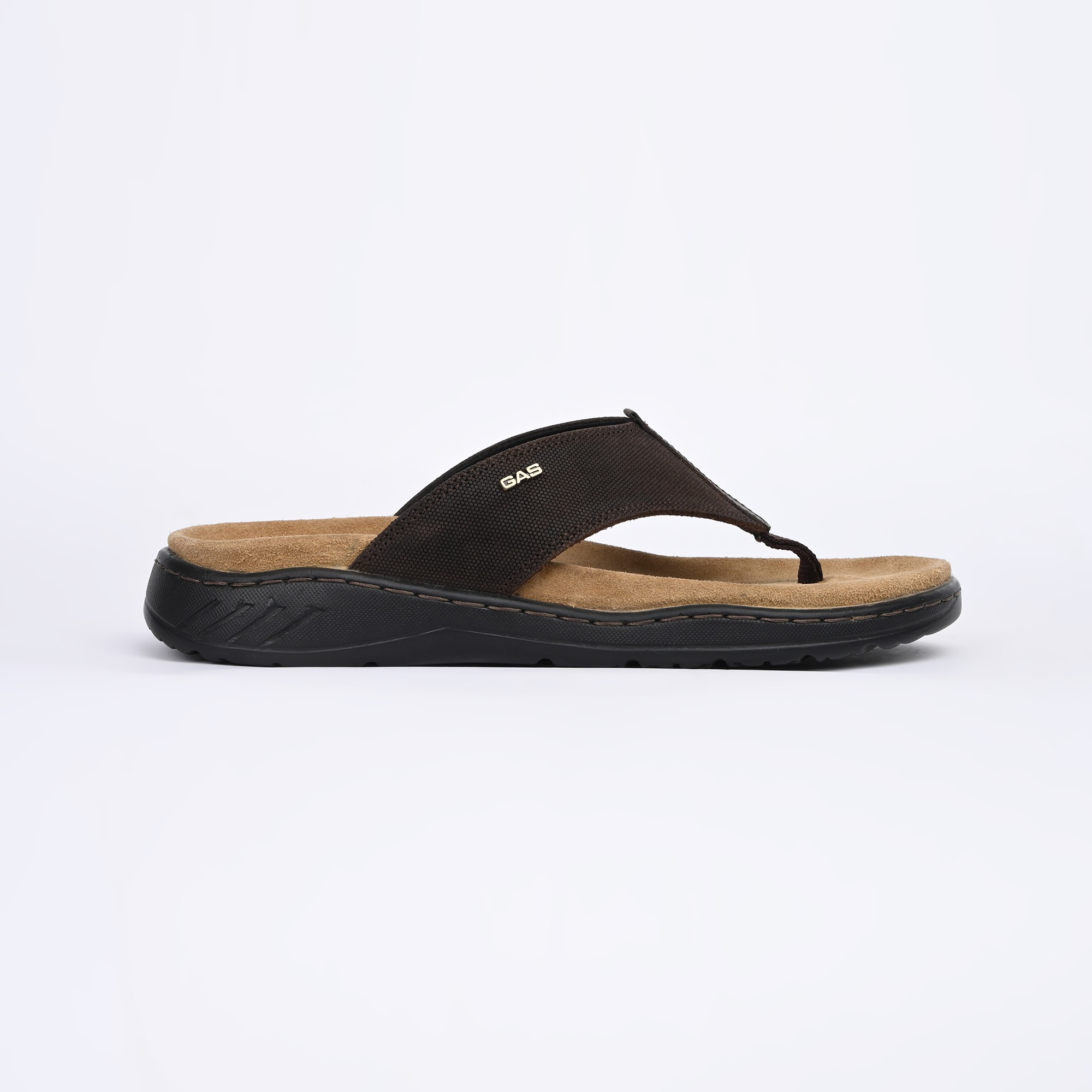 GAS | Men Brilliante Brown Chappals