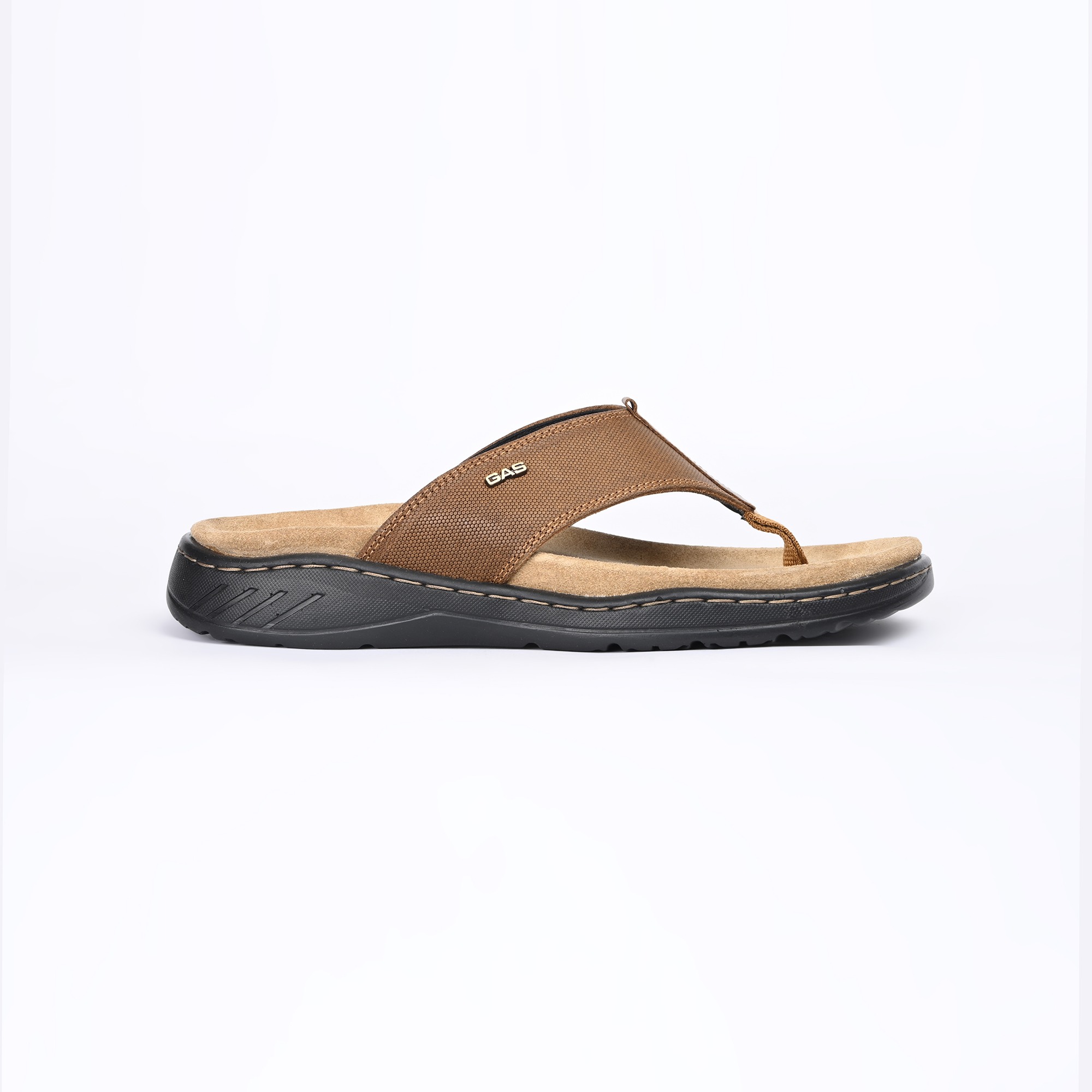 GAS | Men Brilliante Tan Coloured Chappals