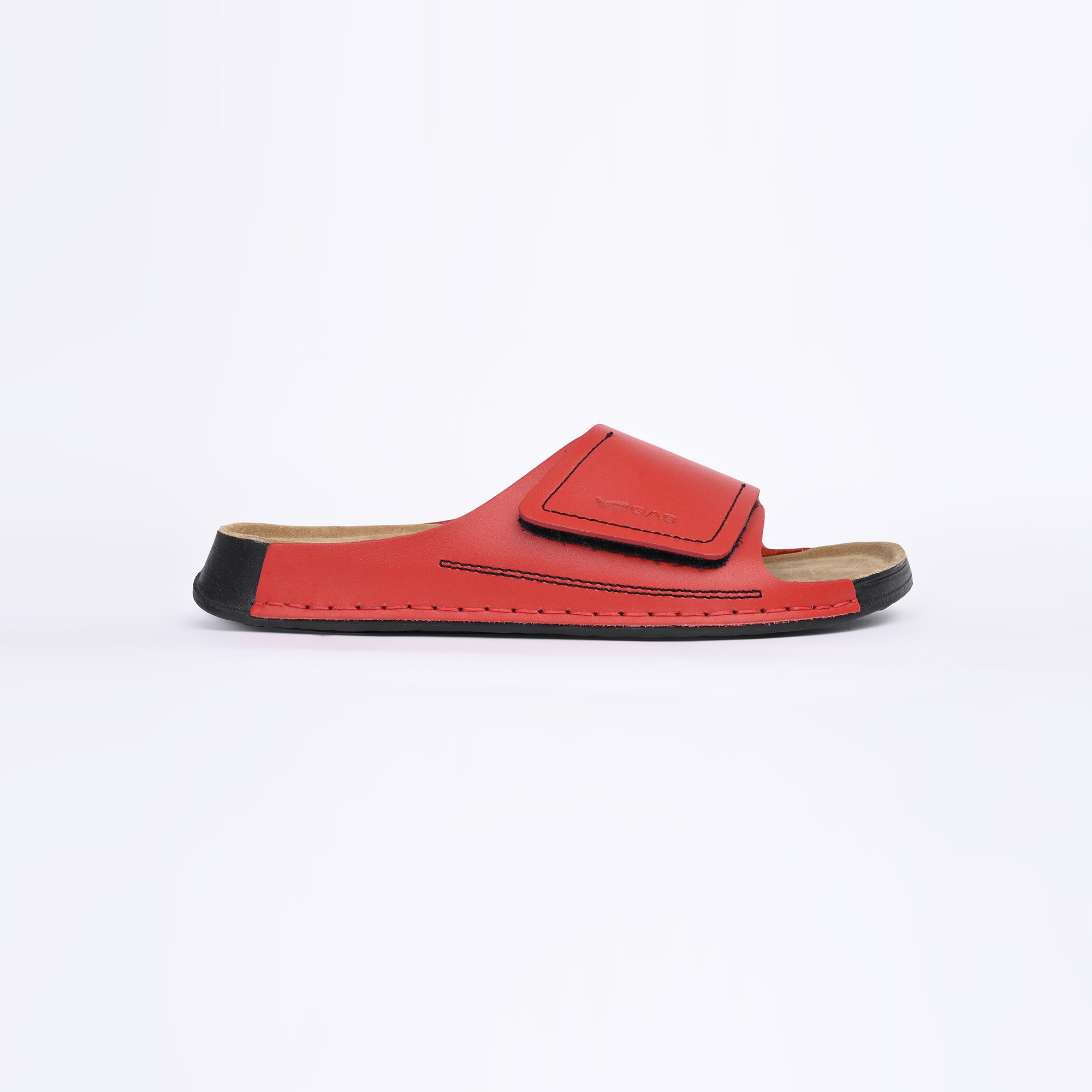 GAS | Men Aeroflusso Red Slides|1