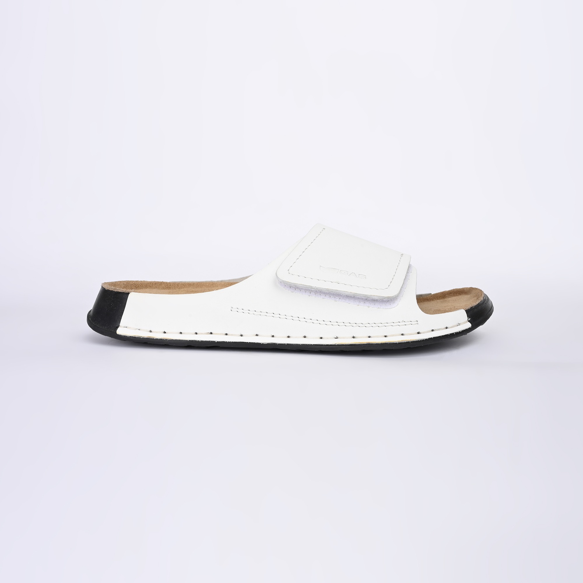 GAS | Men Aeroflusso White Slides|2