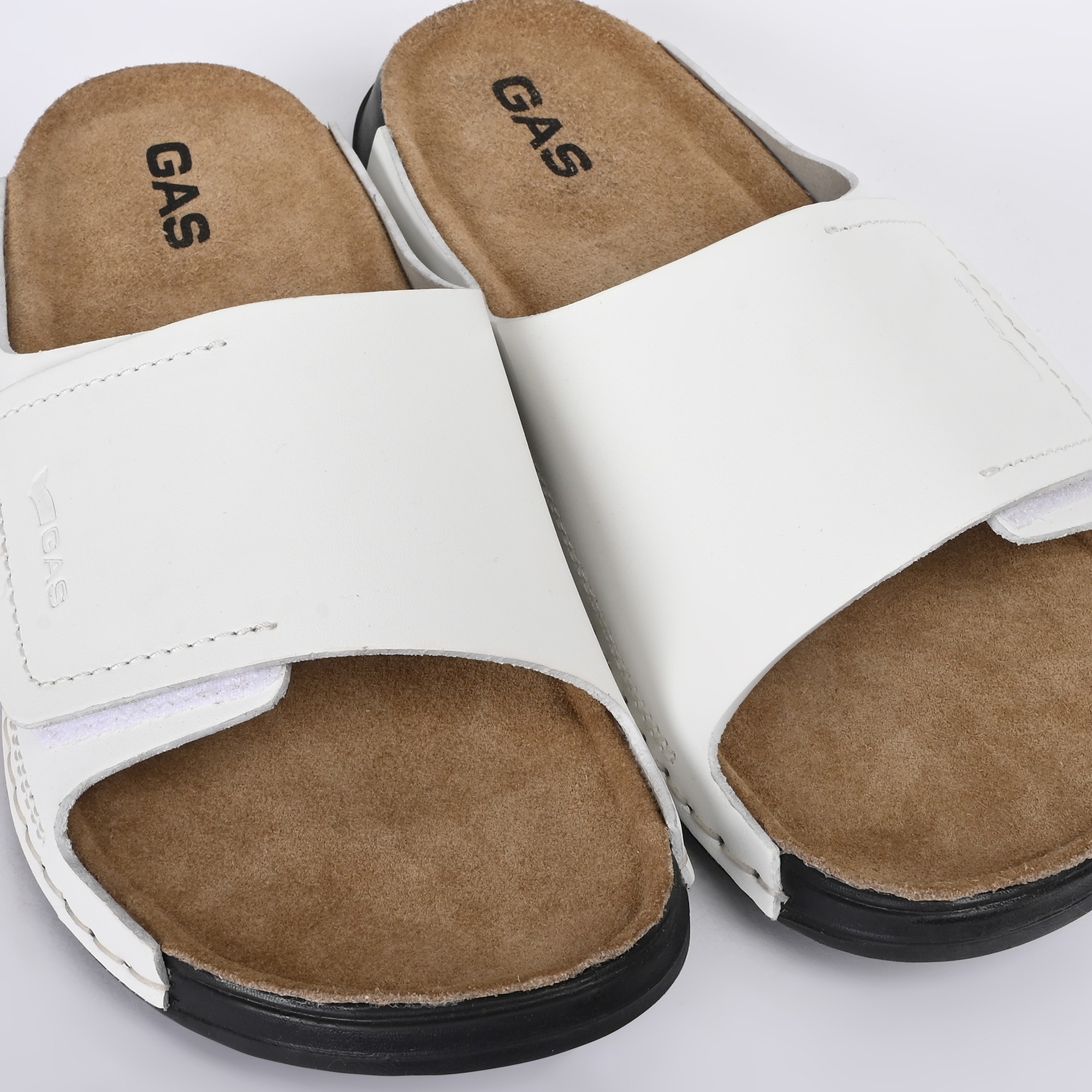 GAS | Men Aeroflusso White Slides|7