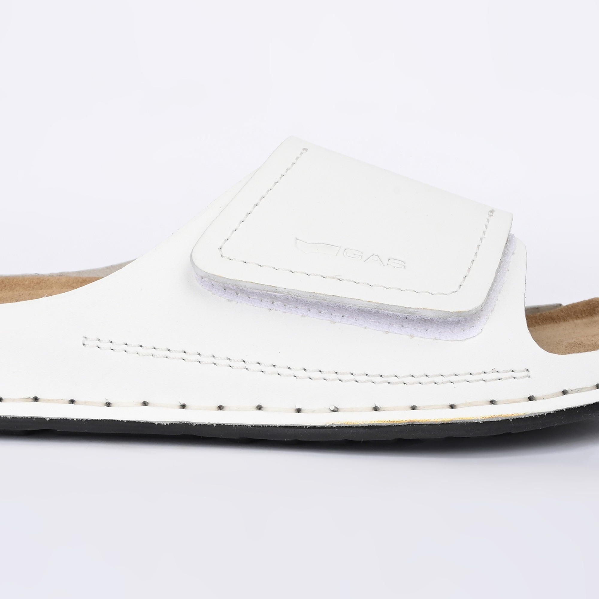 GAS | Men Aeroflusso White Slides|3
