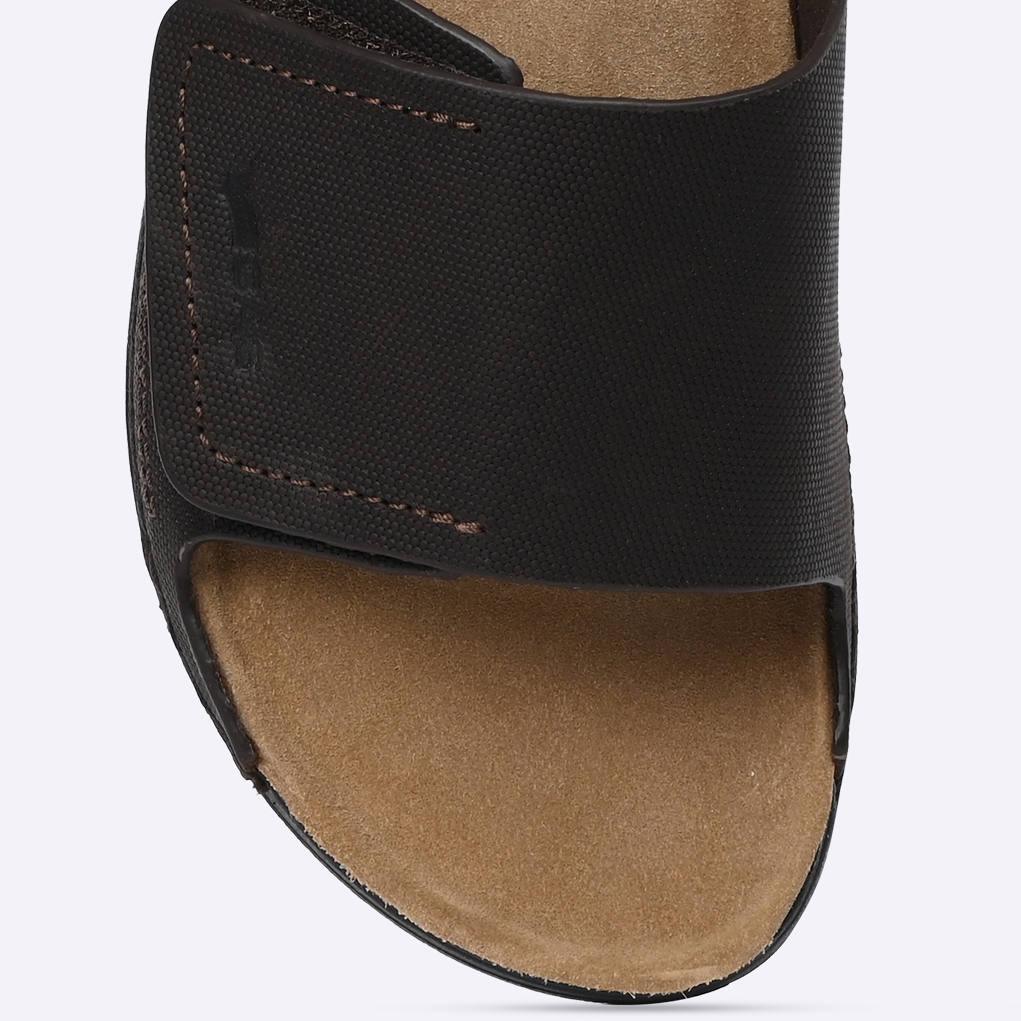 GAS | Men Iconico Brown Slides|3