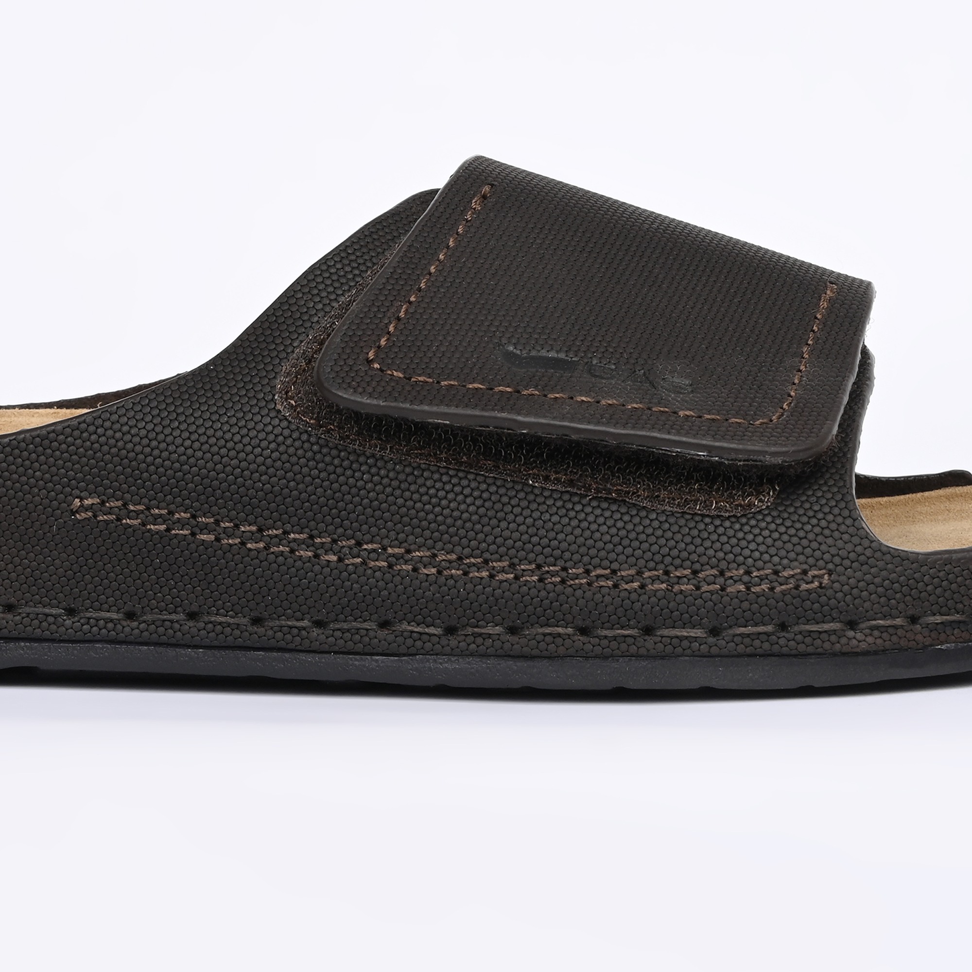 GAS | Men Iconico Brown Slides|2