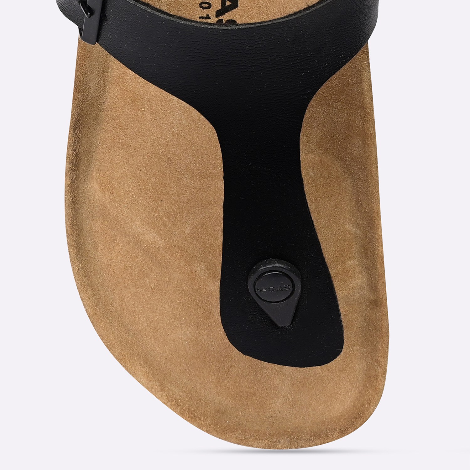 GAS | Men Black UltraRapido T-Strap Sandals|3
