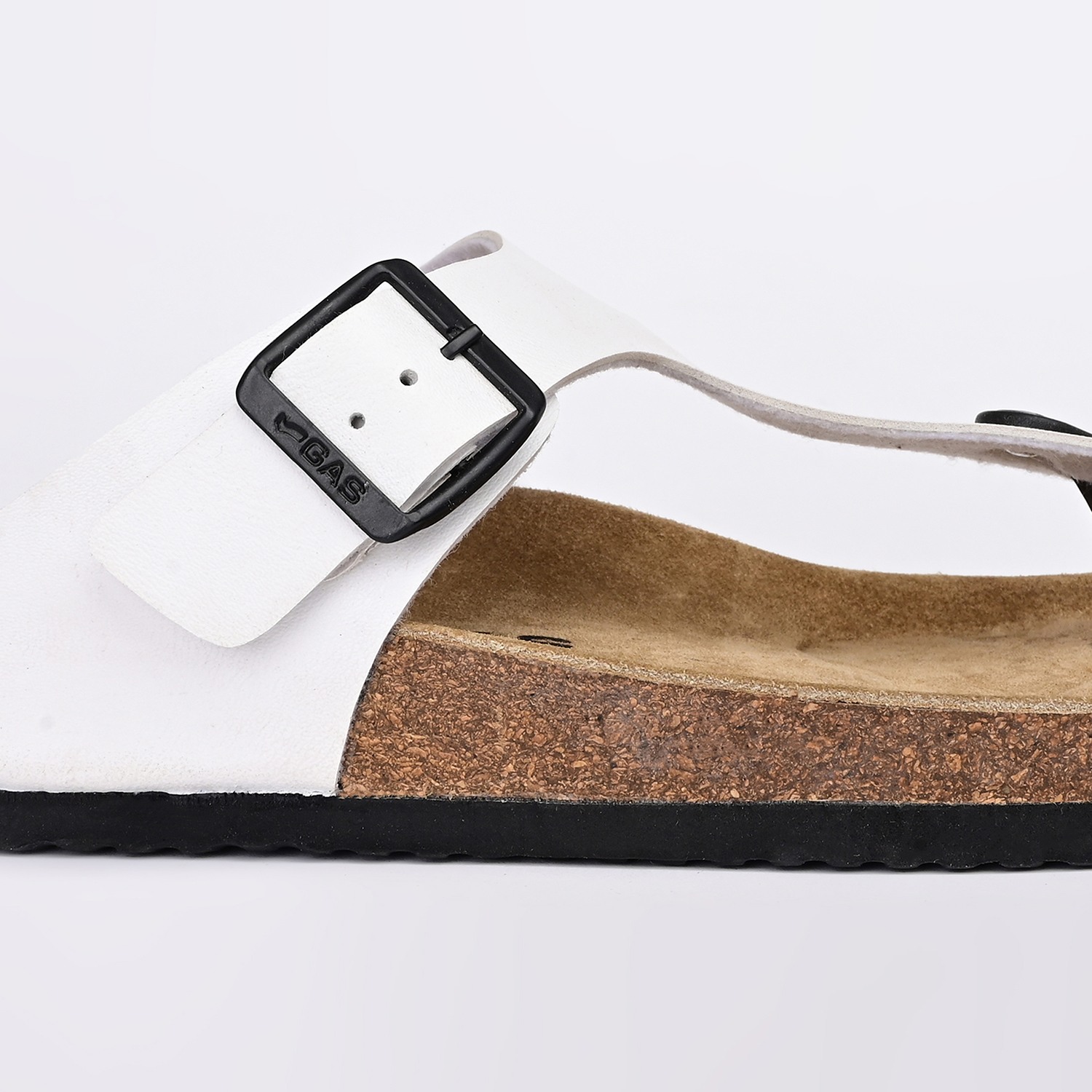 GAS | Men White UltraRapido T-Strap Sandals|2