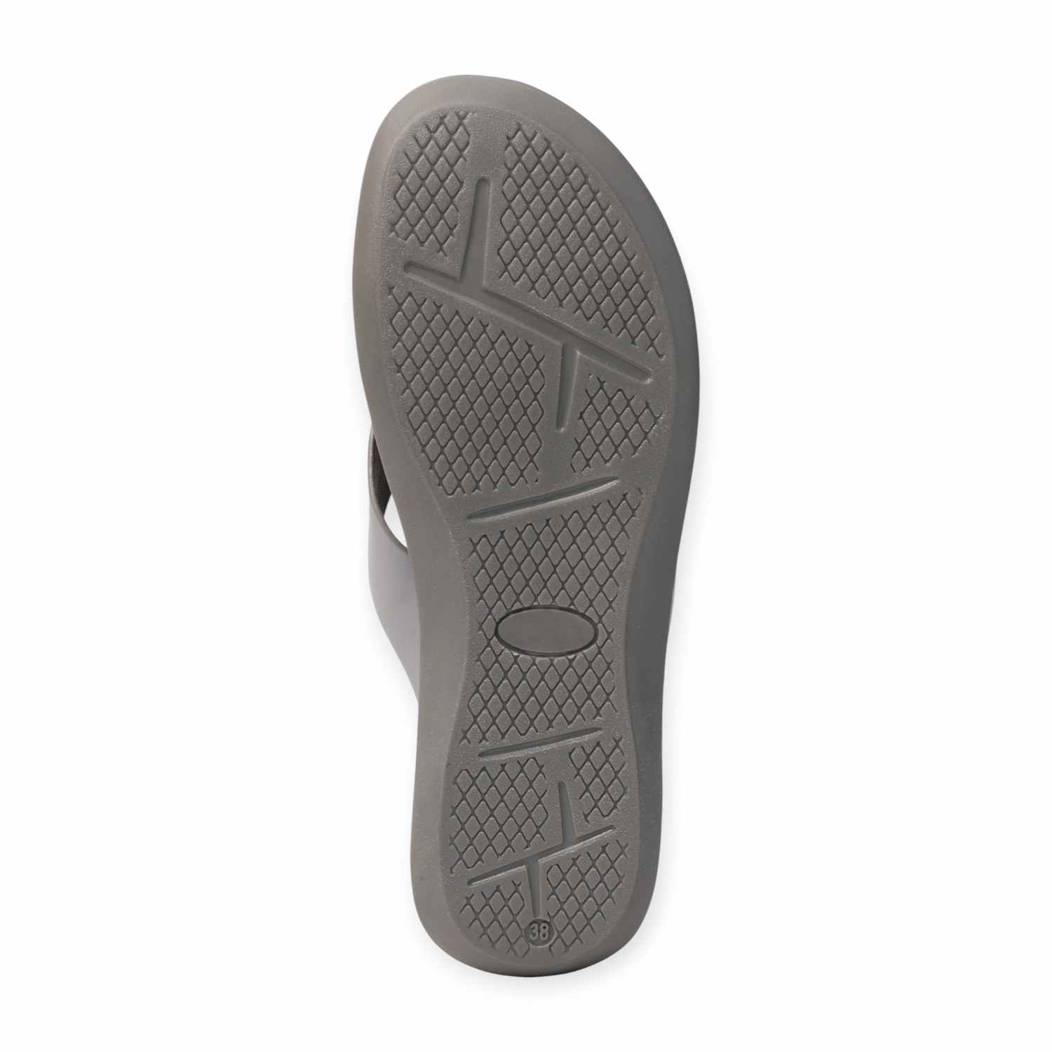 Melonz Women's Cross Strap Grey Slip-Ons