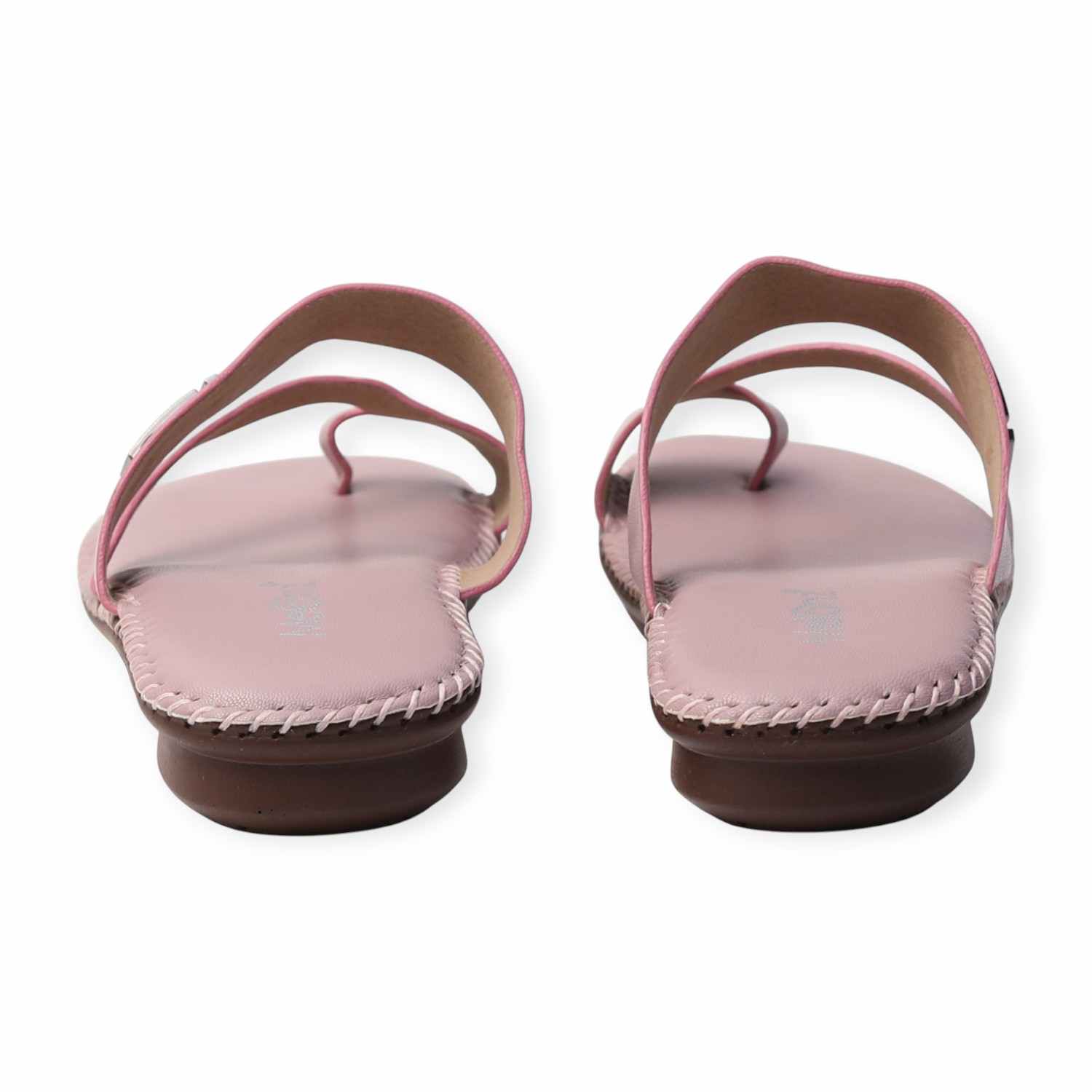 Melonz Women’s Cross-Strap Rose Pink Slip-Ons