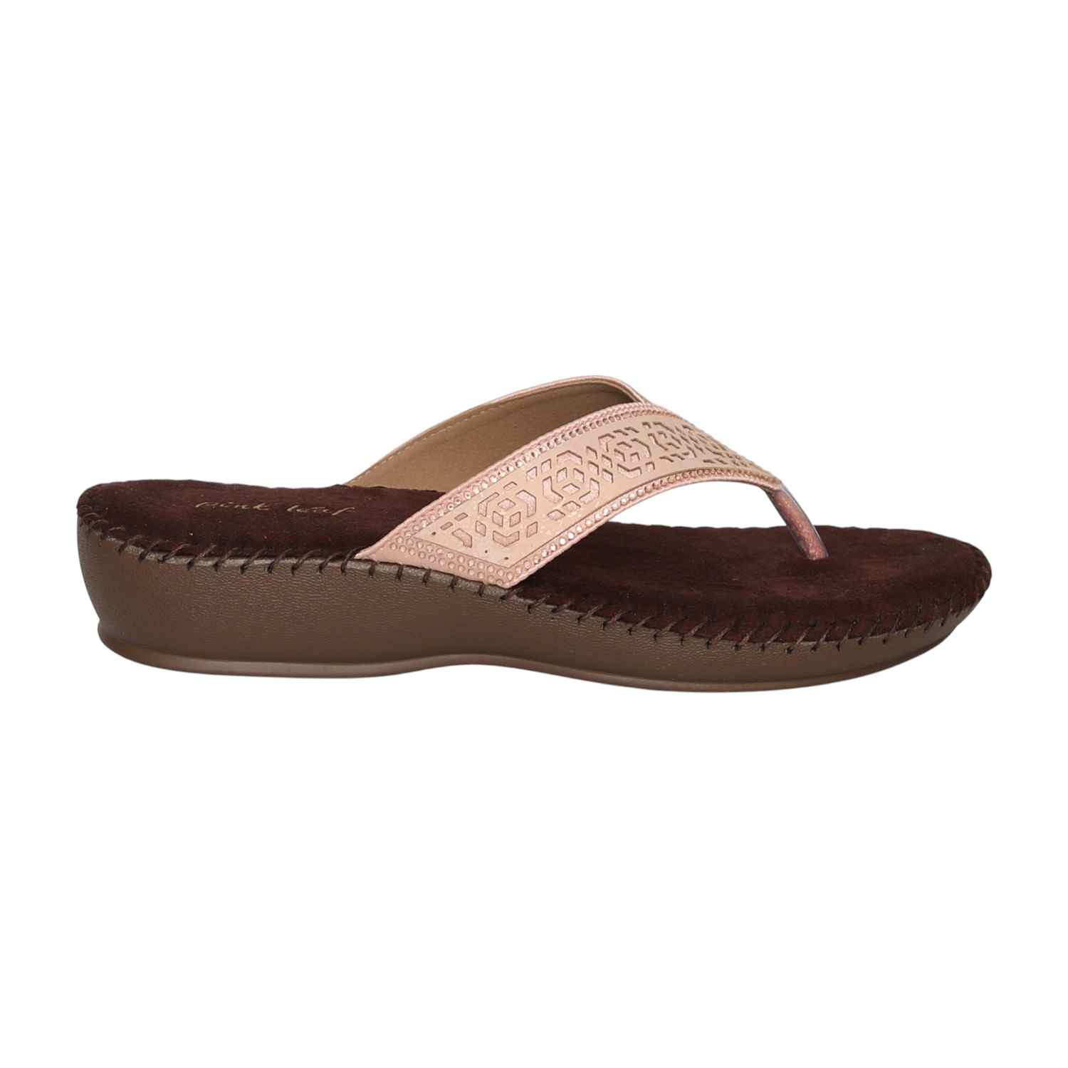 Women's Blush Filigree Thong Sandals