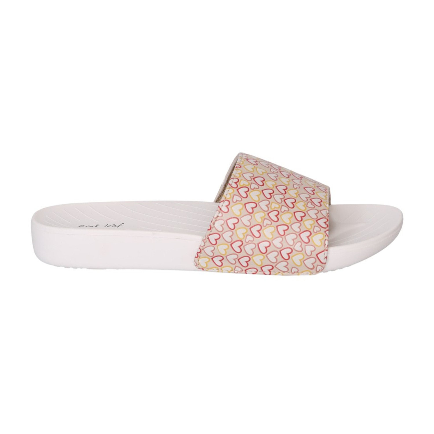 Women Pink Heart Design Slides