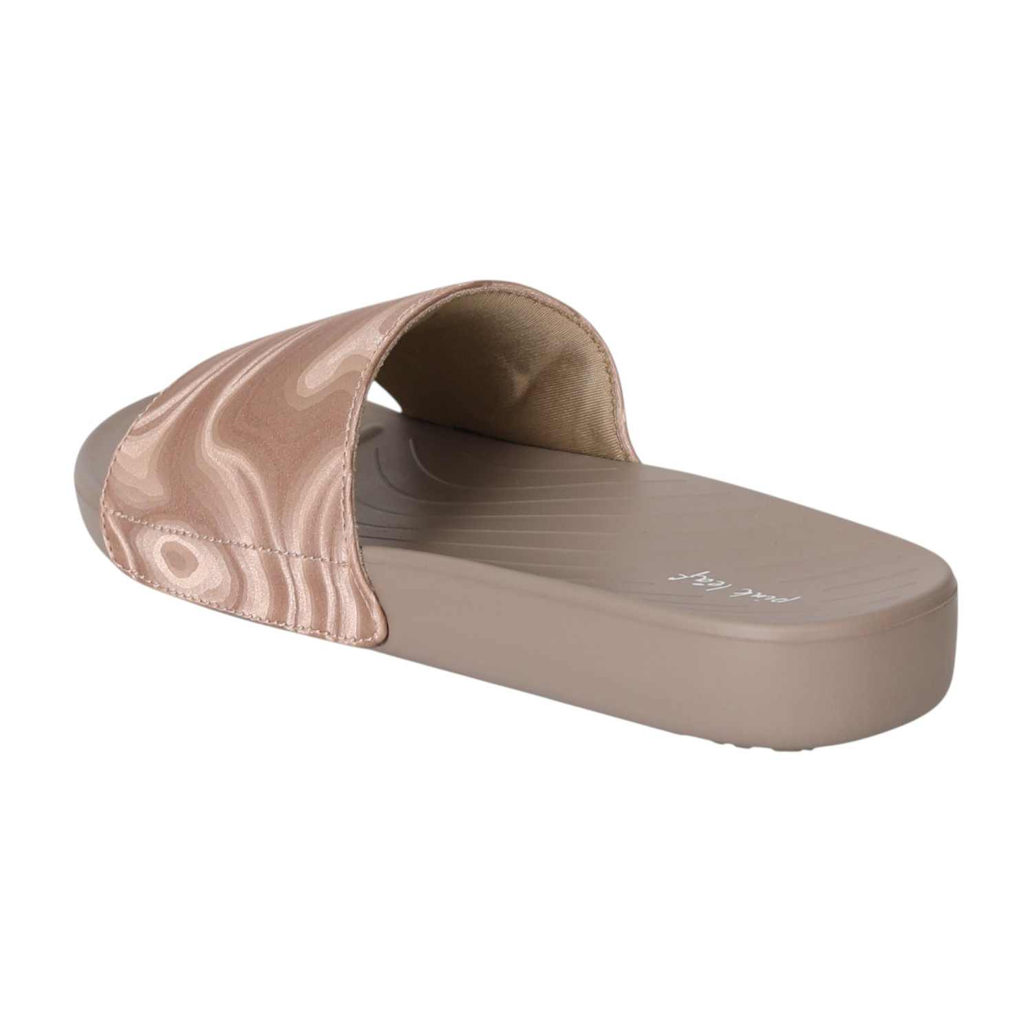 Women Beige Serenity Slides