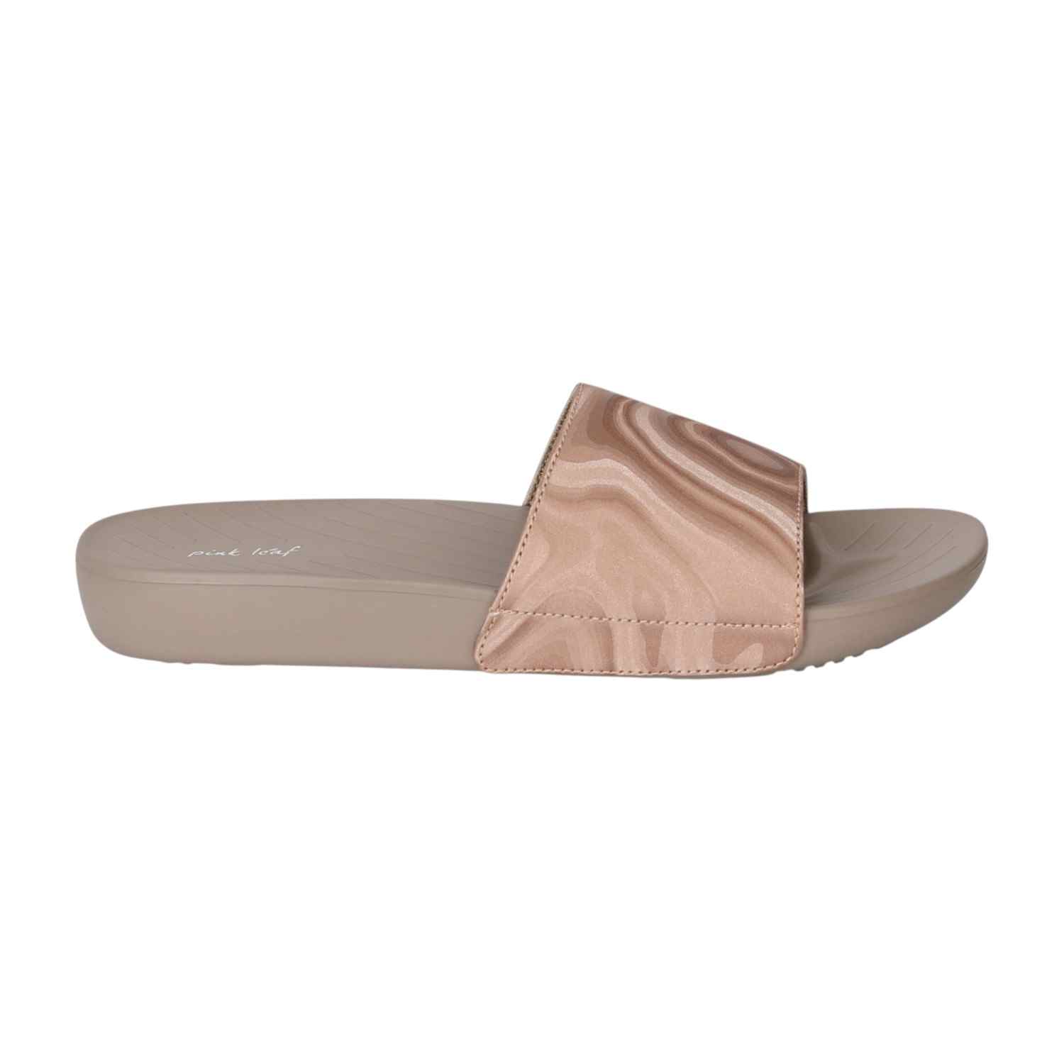 Women Beige Serenity Slides
