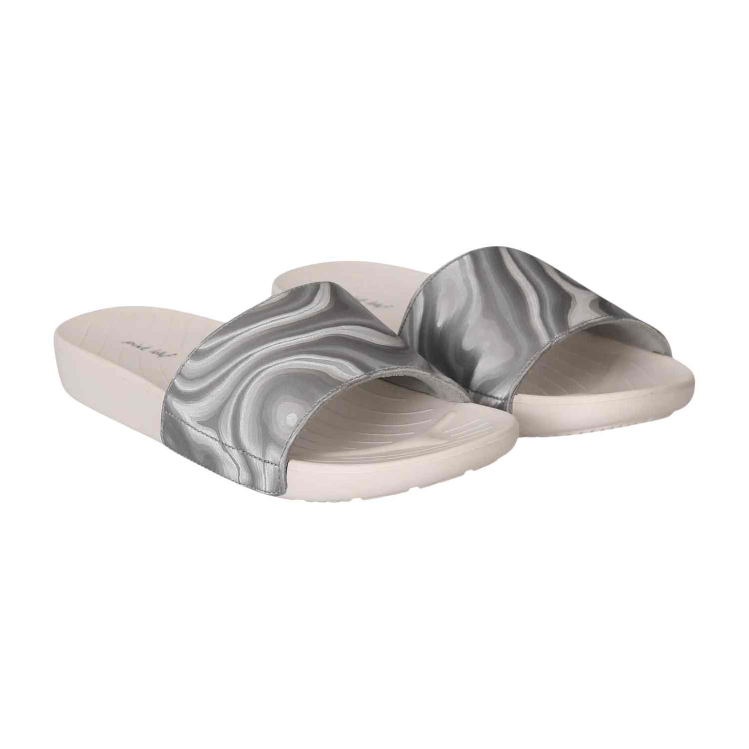 Women Grey Serenity Slides