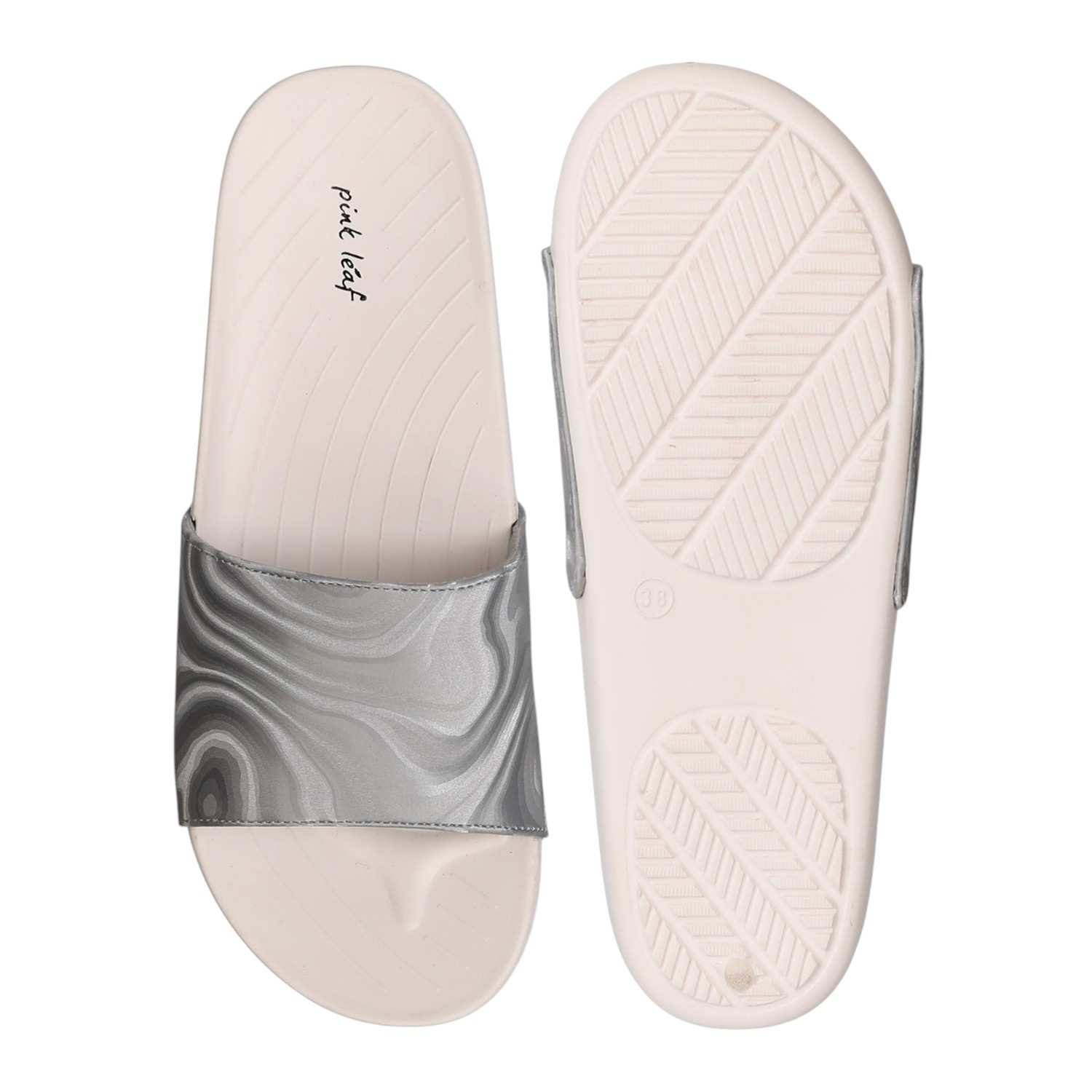 Women Grey Serenity Slides