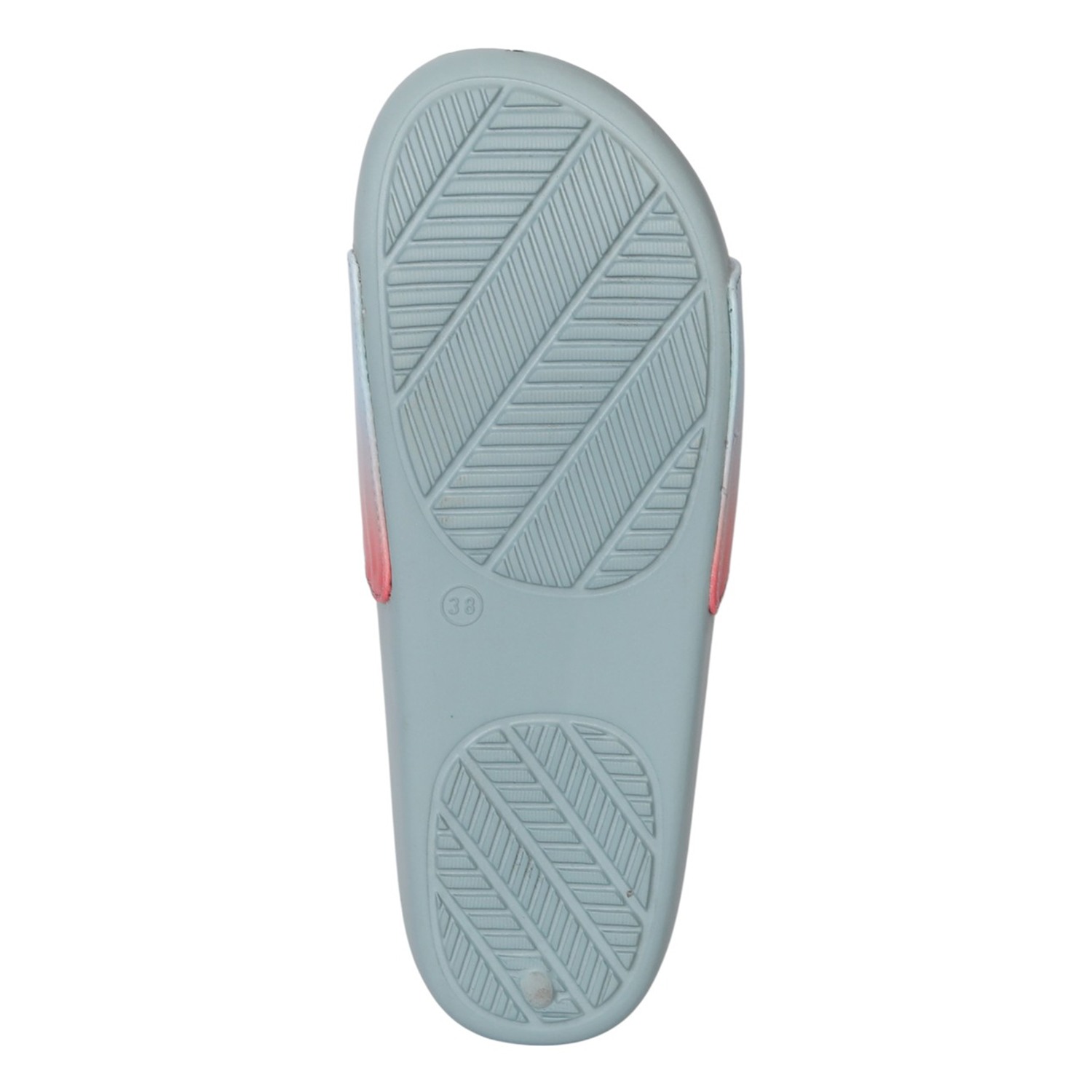 Women Blue Pink Ombre Slides