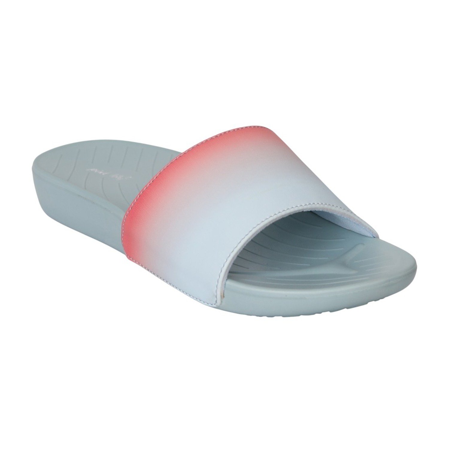 Women Blue Pink Ombre Slides