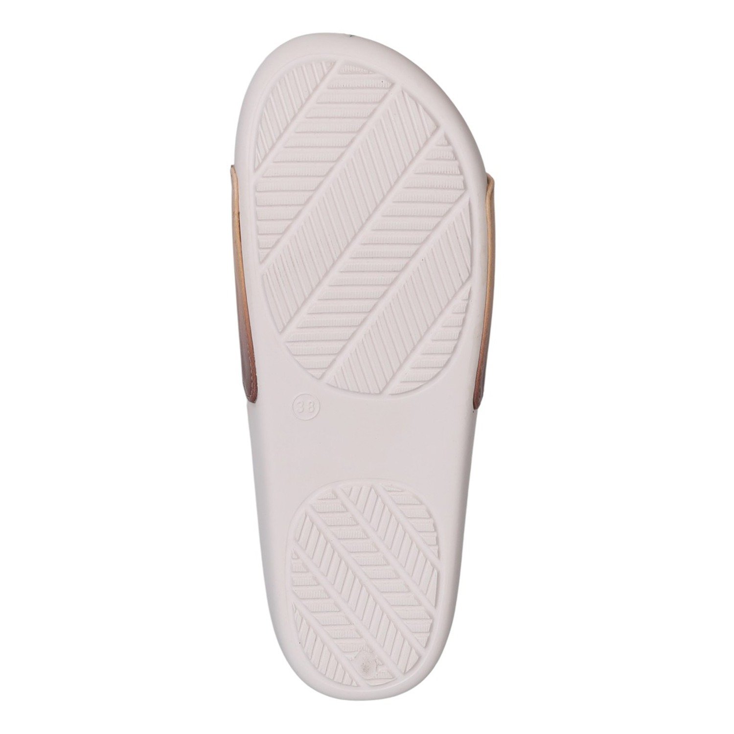 Women Brown Beige Ombre Slides