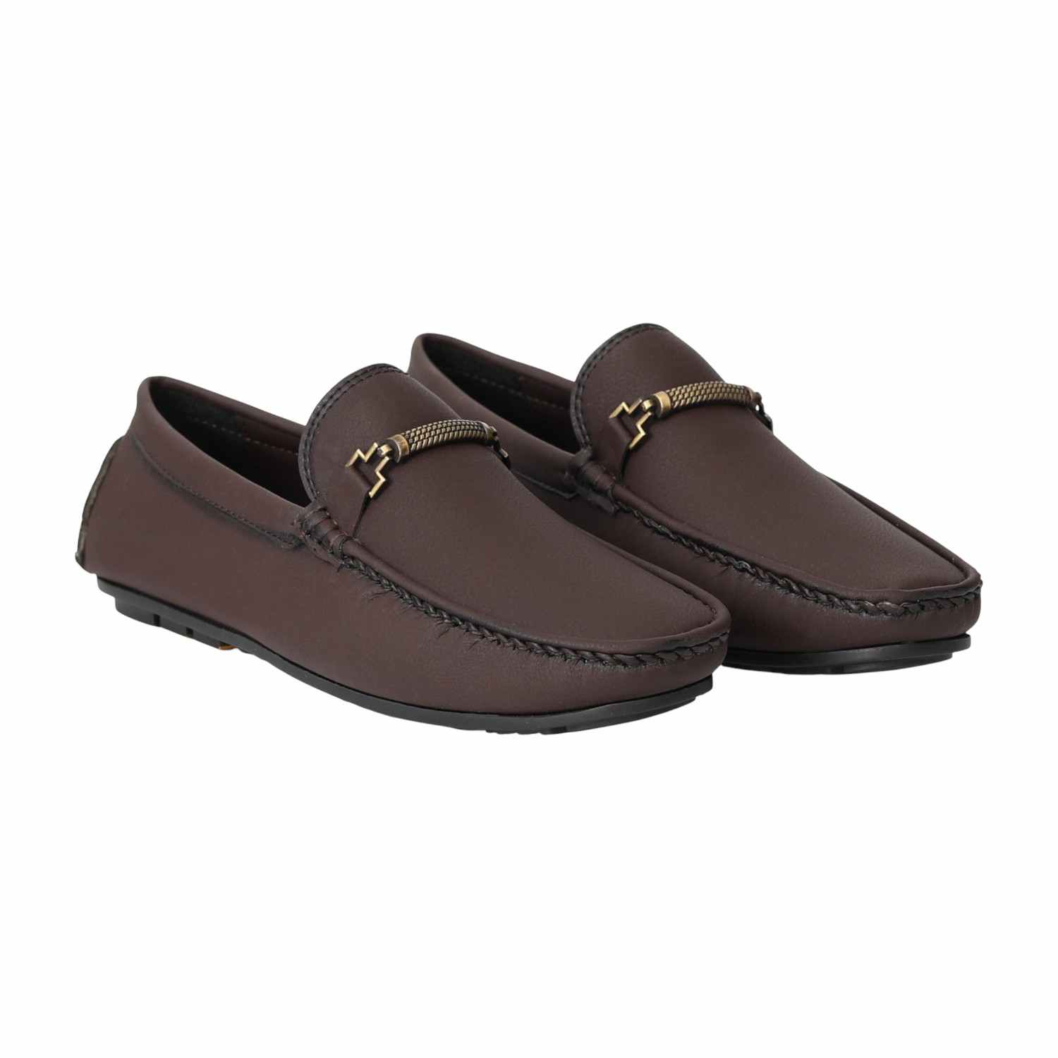 Men Brown Stride Master Loafers