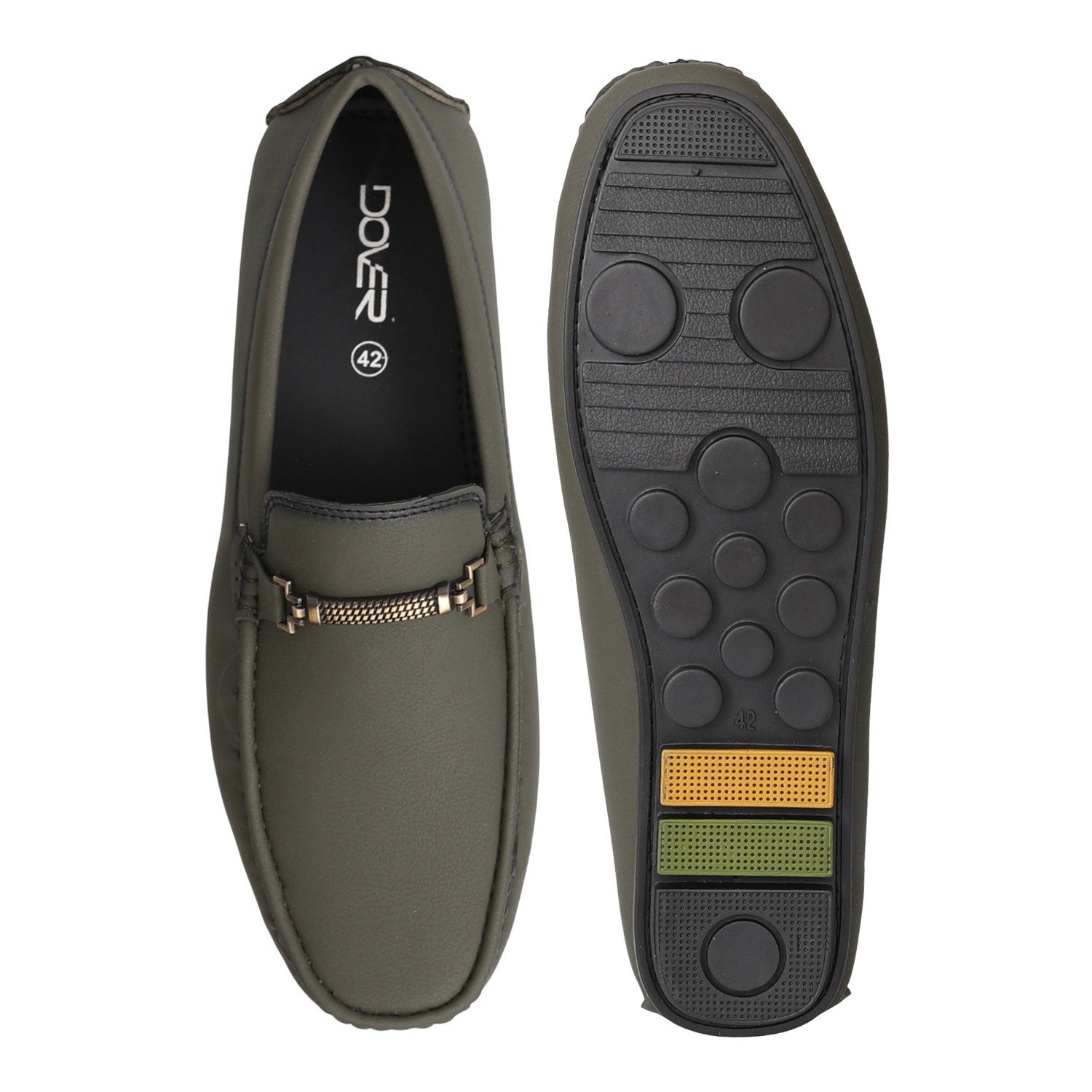 Men Brown Stride Master Loafers