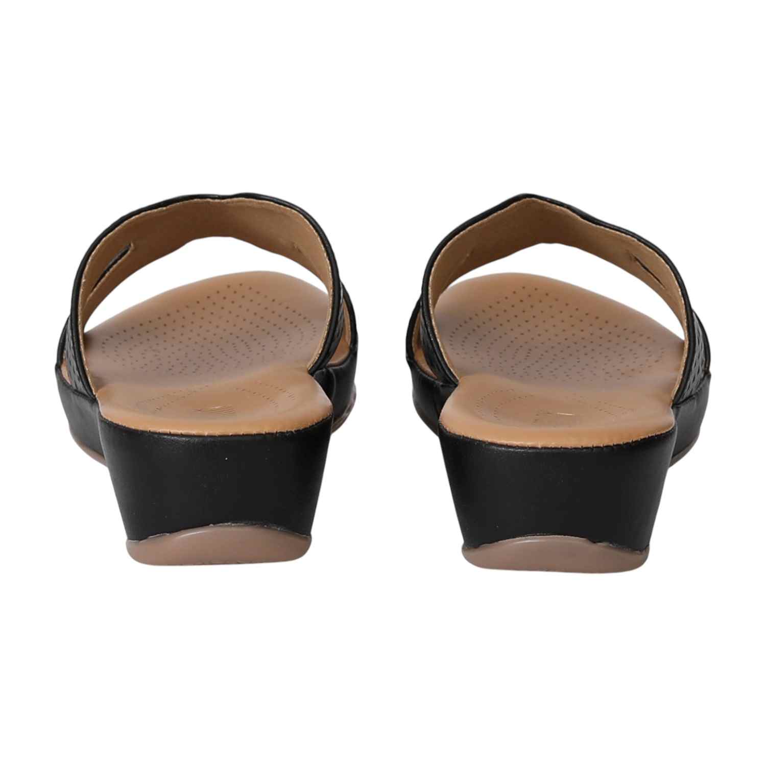 Women Black ChicFlow Wedges