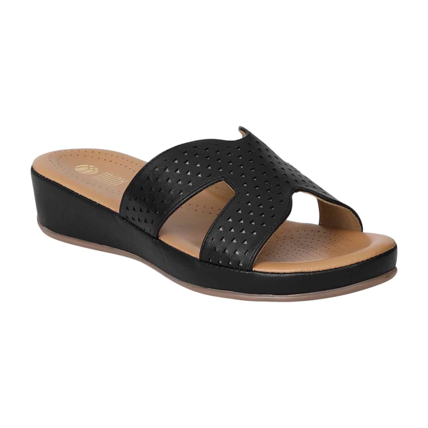 Women Black ChicFlow Wedges