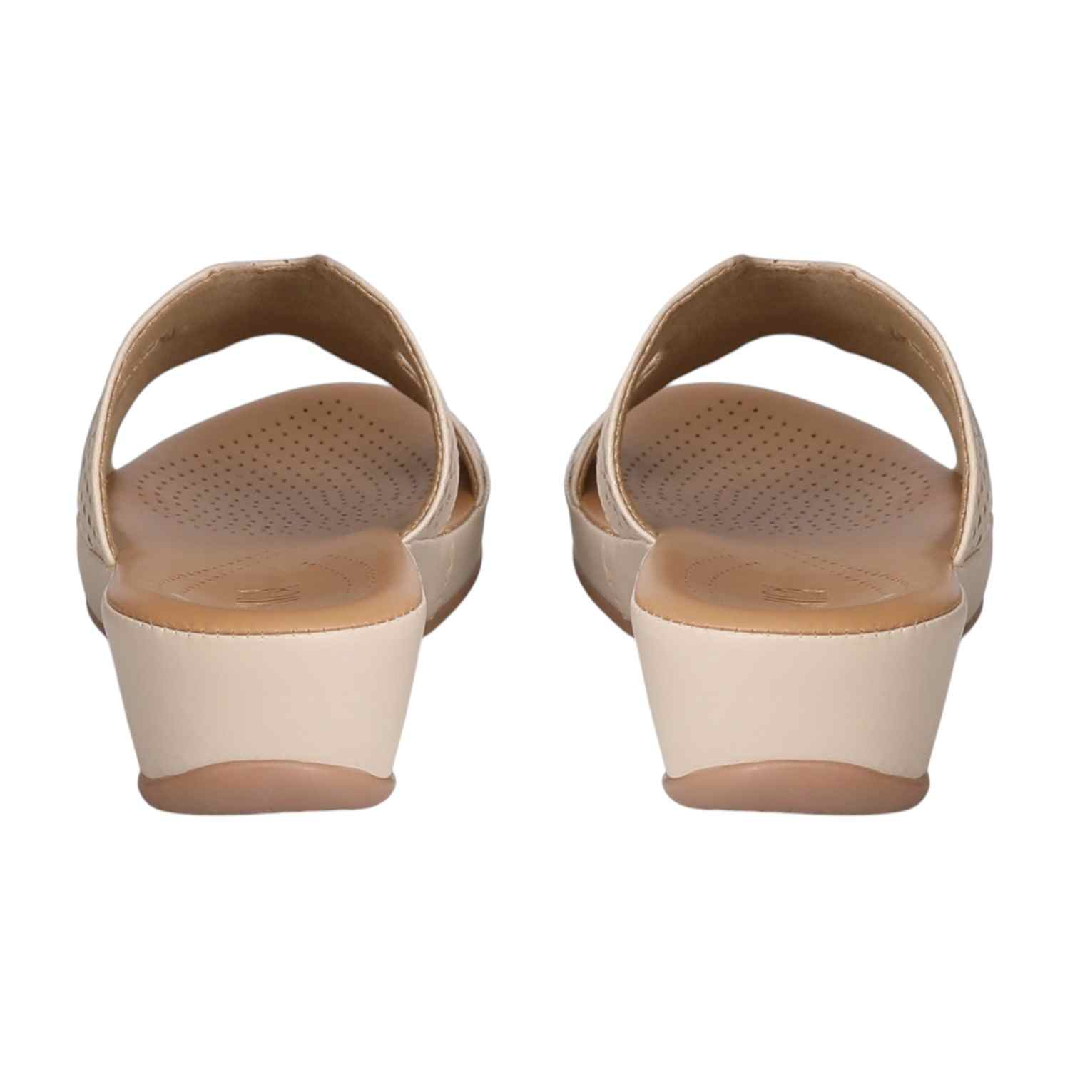 Women Beige ChicFlow Wedges