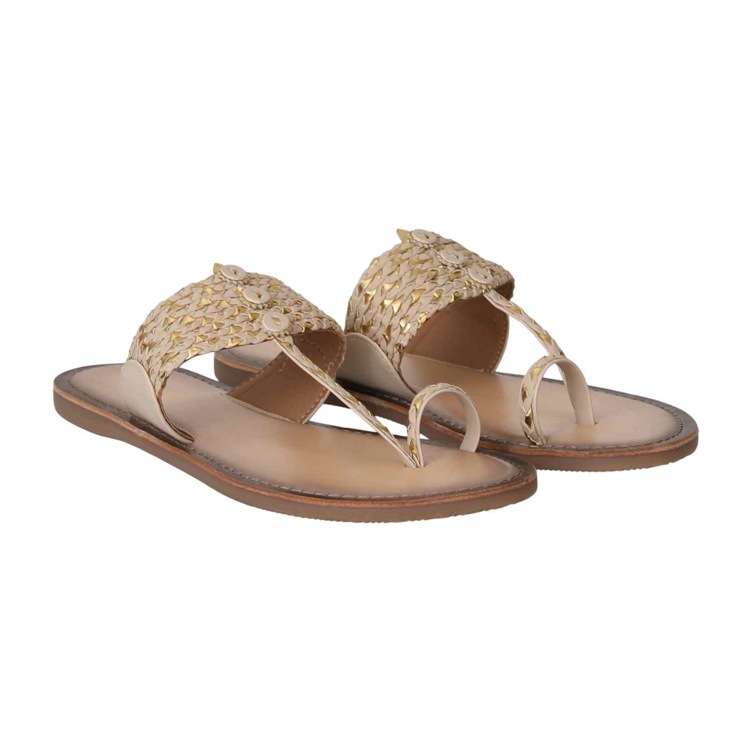 Women Whispering Wheat Twist Flats