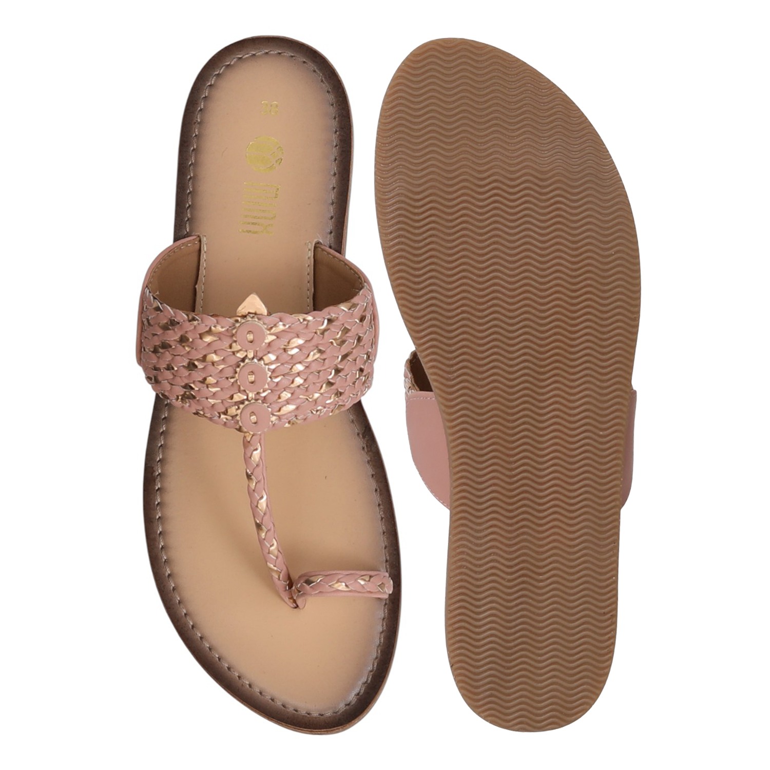 Women Petal Promise Twist Flats