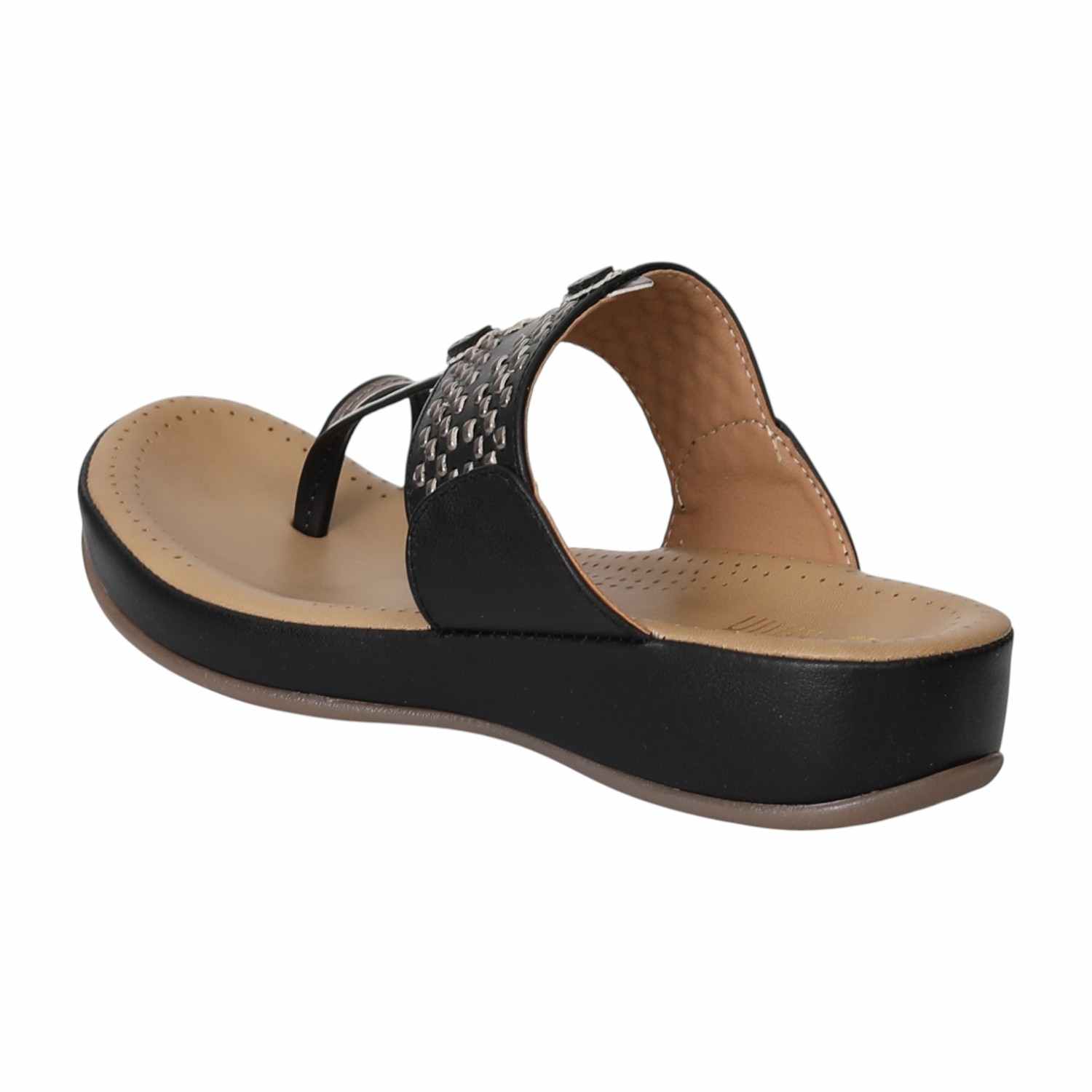 Women Black GraceWave Sandals