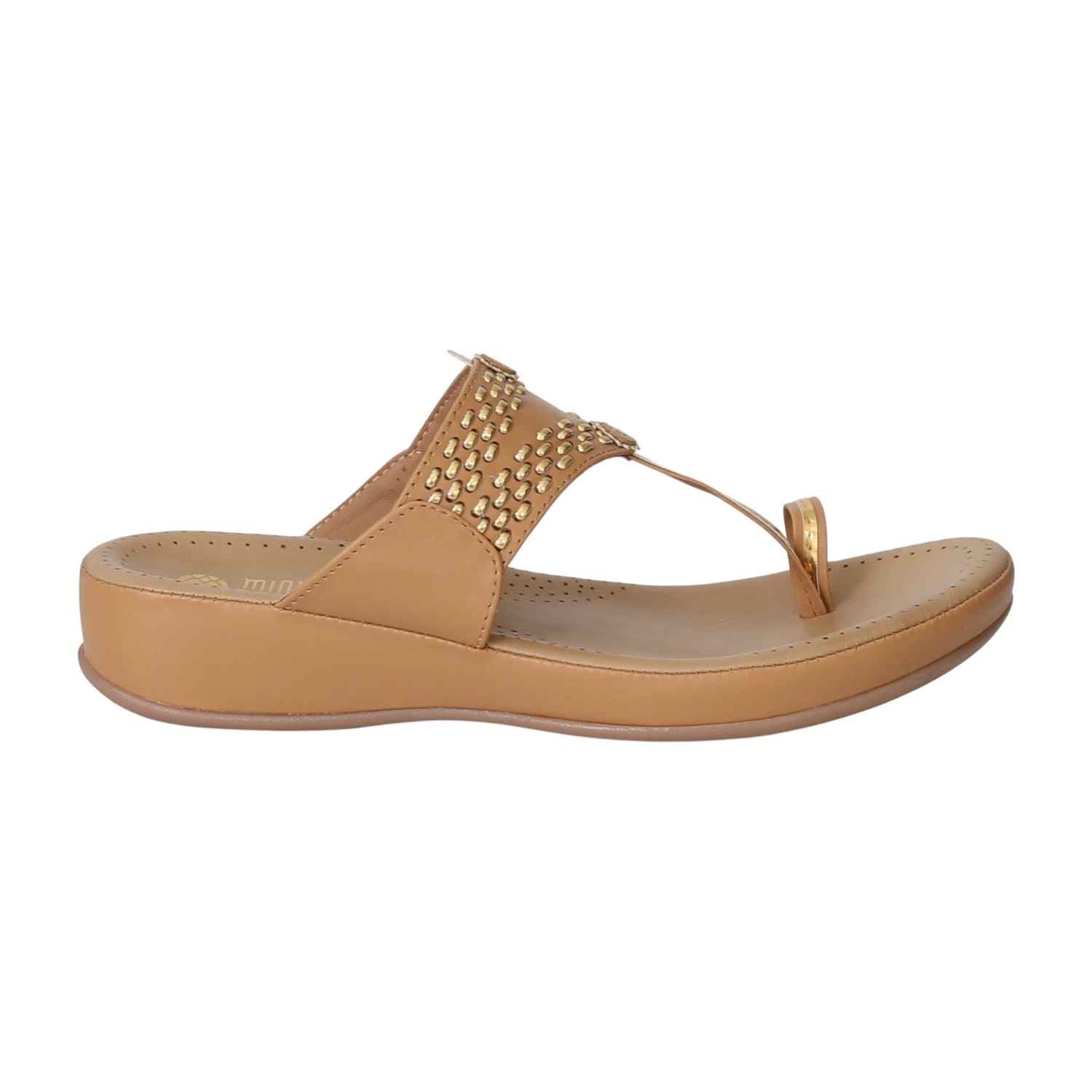 Women Beige GraceWave Sandals