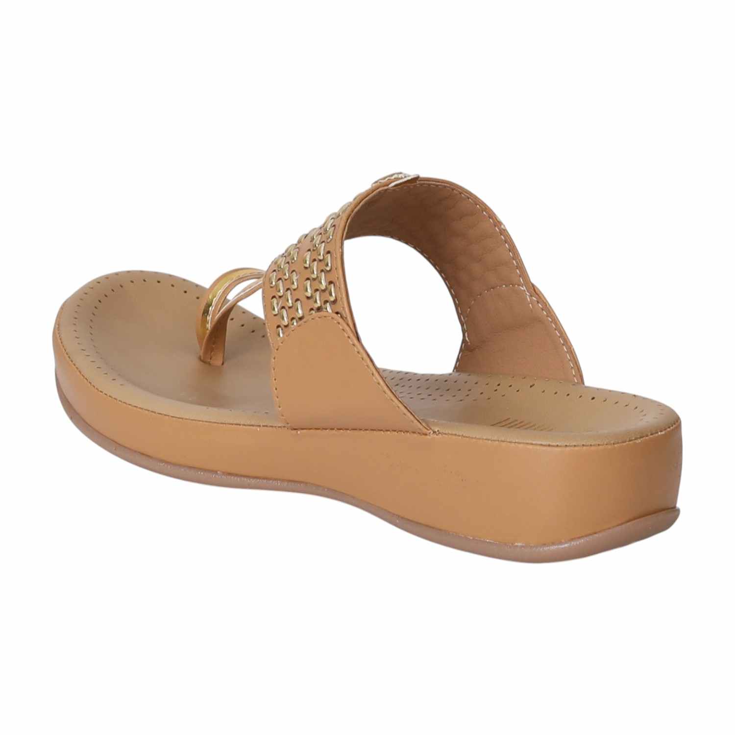 Women Beige GraceWave Sandals