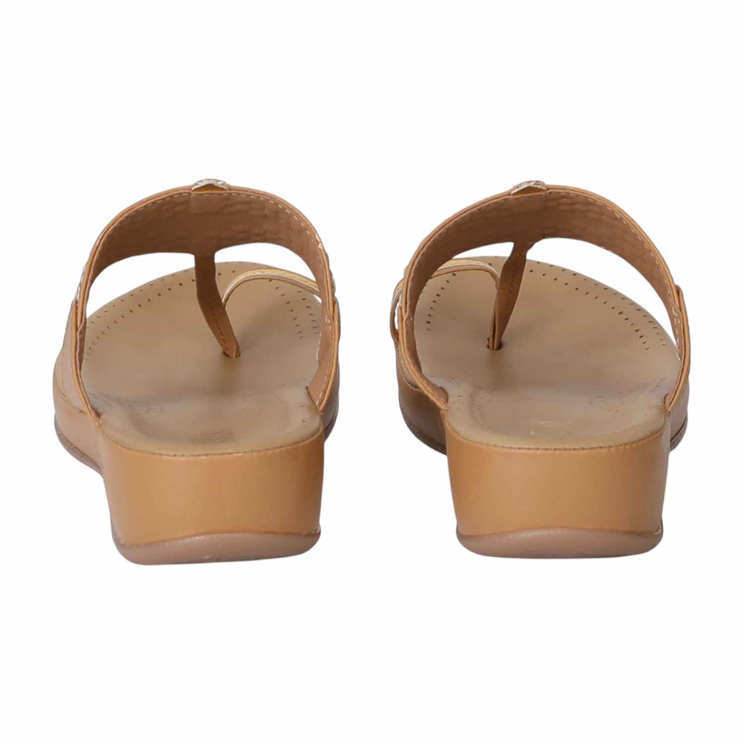 Women Beige GraceWave Sandals