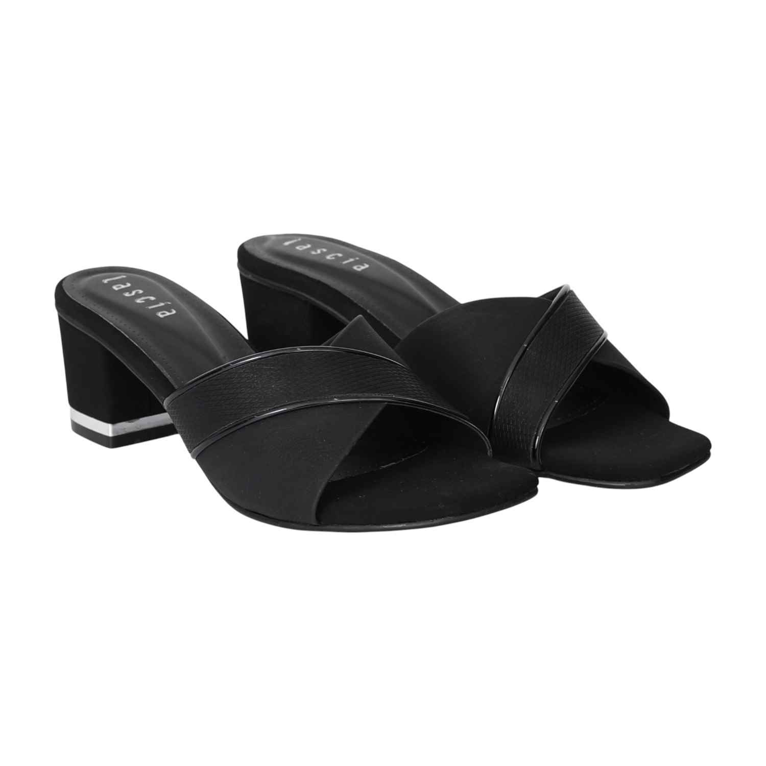 Women Black GlamStrut Heels