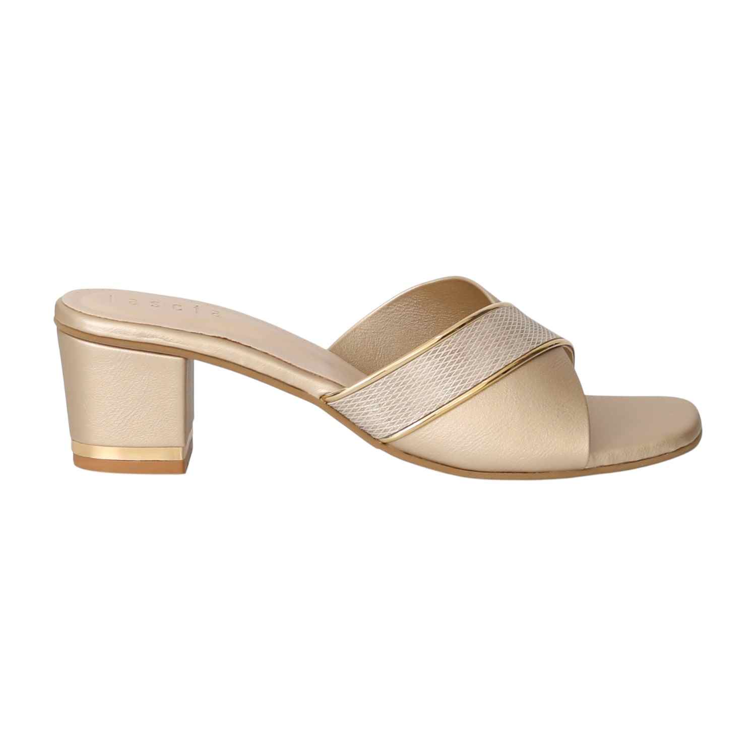 Women Golden GlamStrut Heels