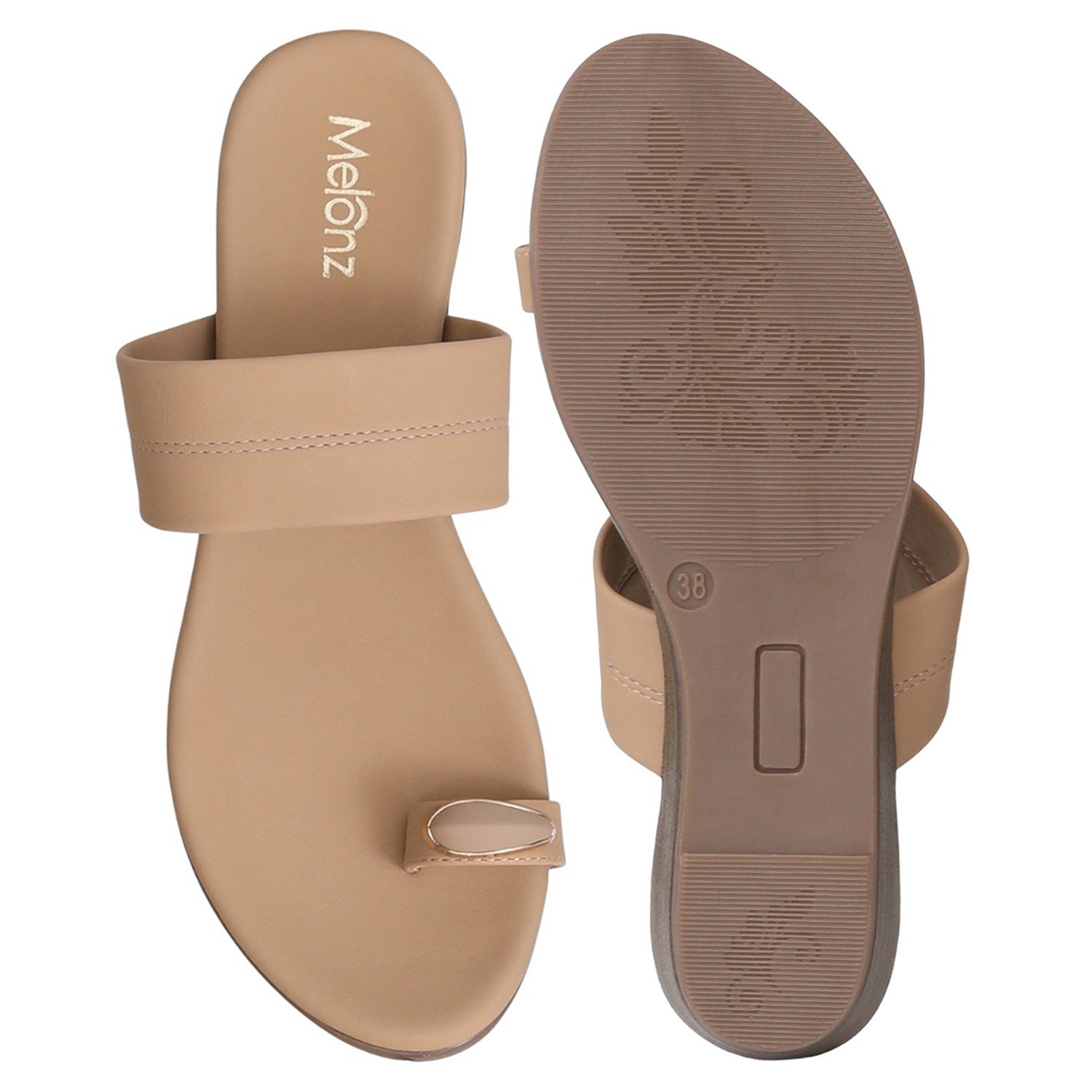 Women Beige TrendGlide Sandals