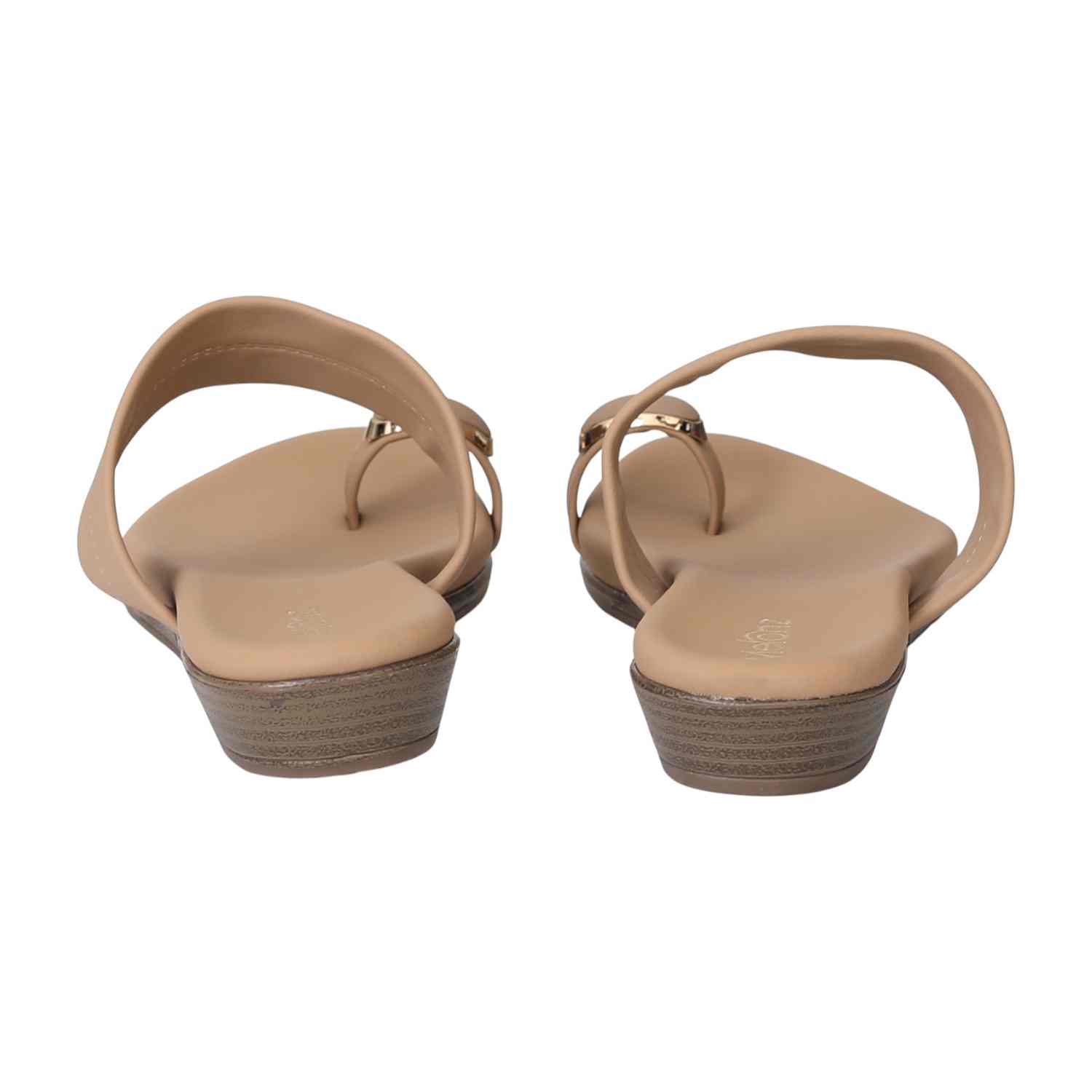 Women Beige TrendGlide Sandals