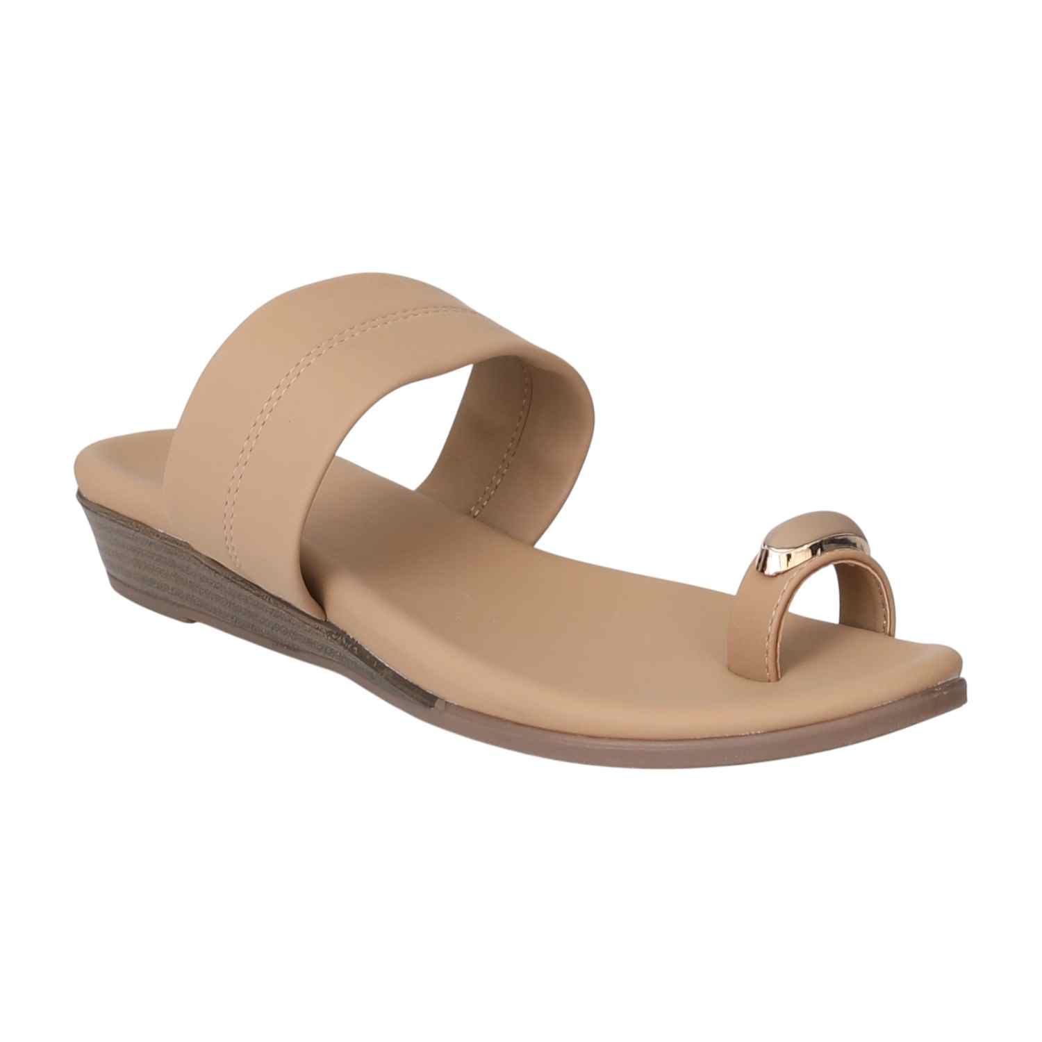Women Beige TrendGlide Sandals