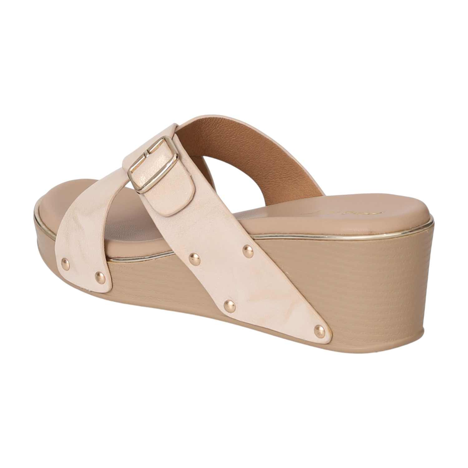 Women Elara Gold Wedges