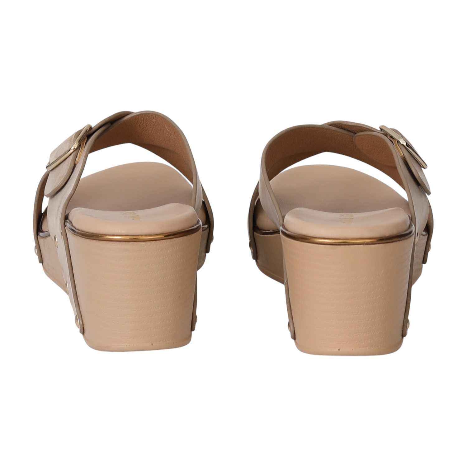 Women Heritage Bronze Wedges