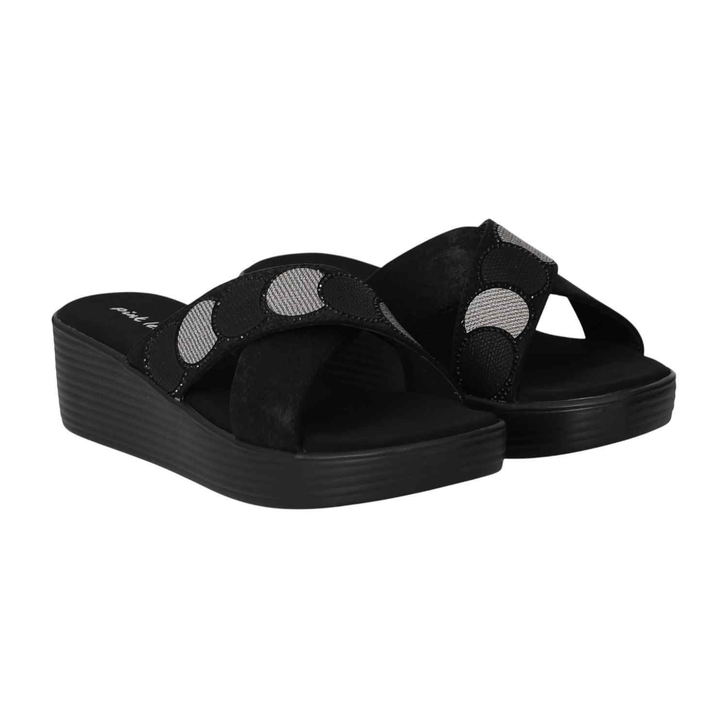 Women Moon Cross Phase Wedges