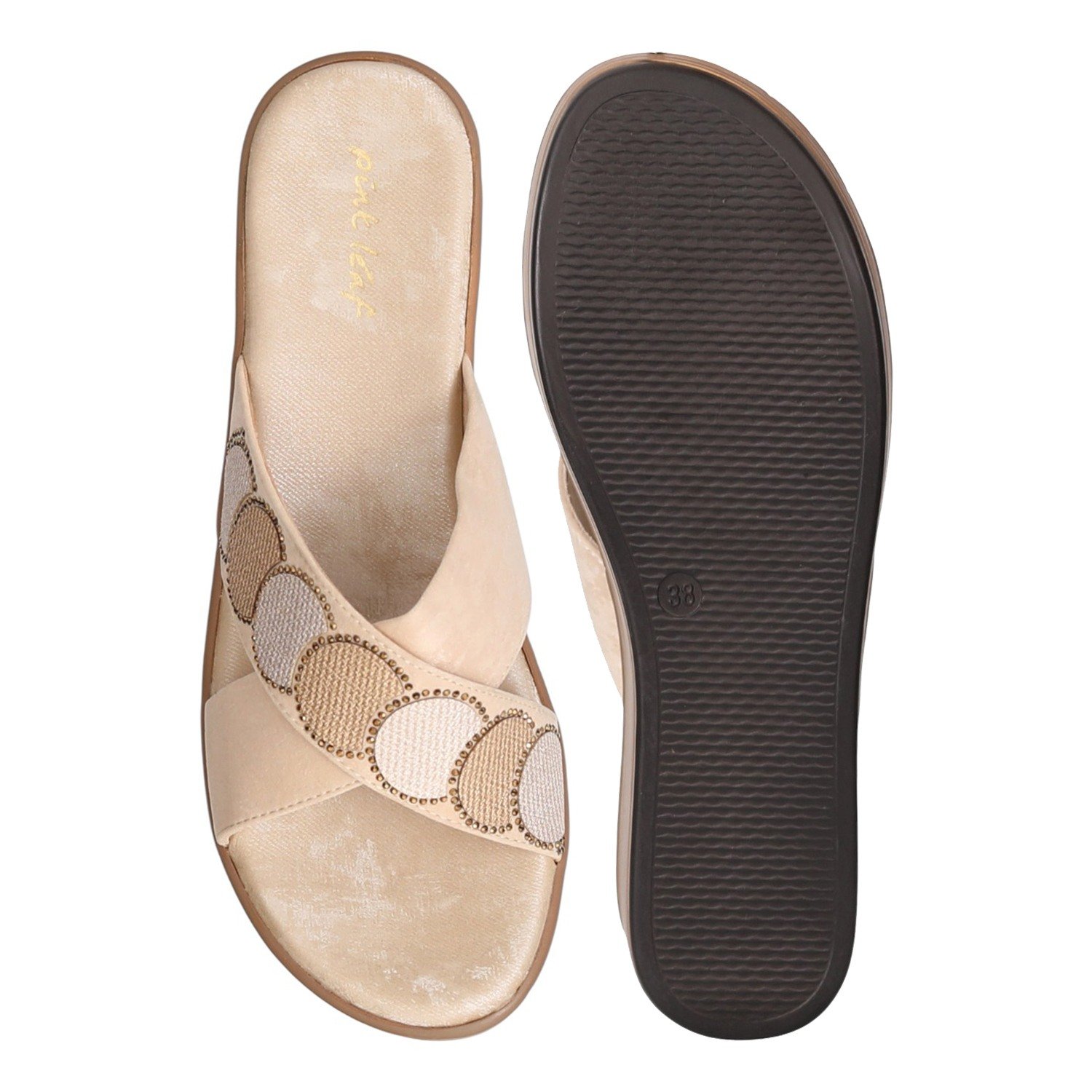 Women Sun Cross Phase Wedges